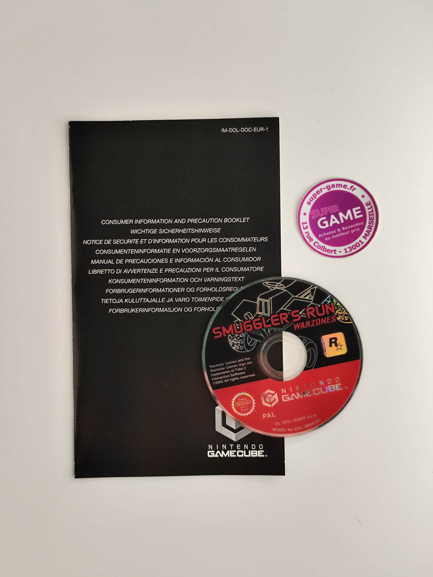 SMUGGLER'S RUN WARZONES - GameCube