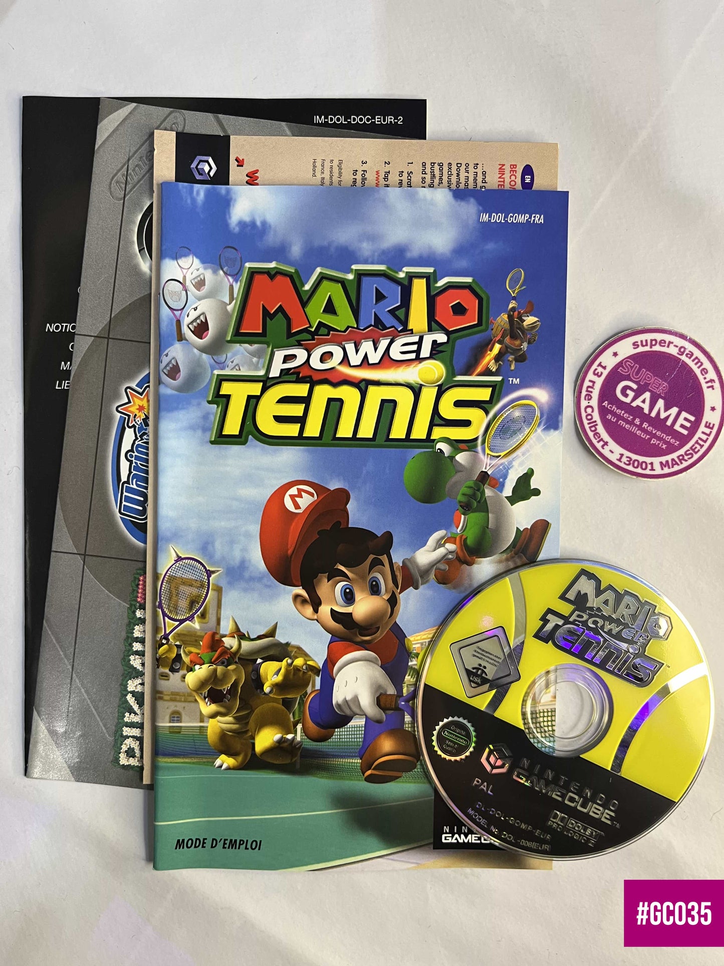 Mario Power Tennis - #GC035