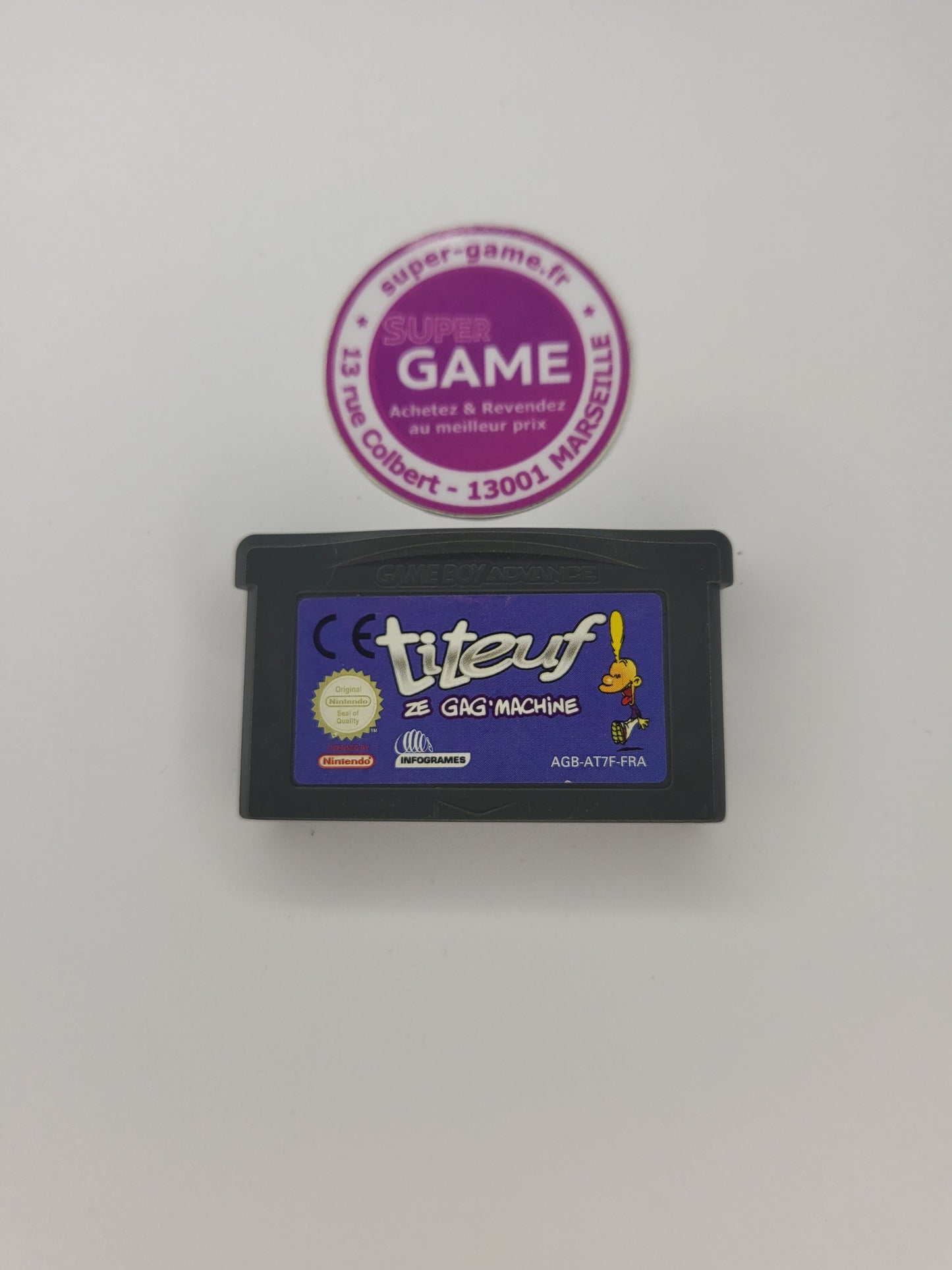 TITEUF ZE GAG'MACHINE - sans boite - GAMEBOY ADVANCE