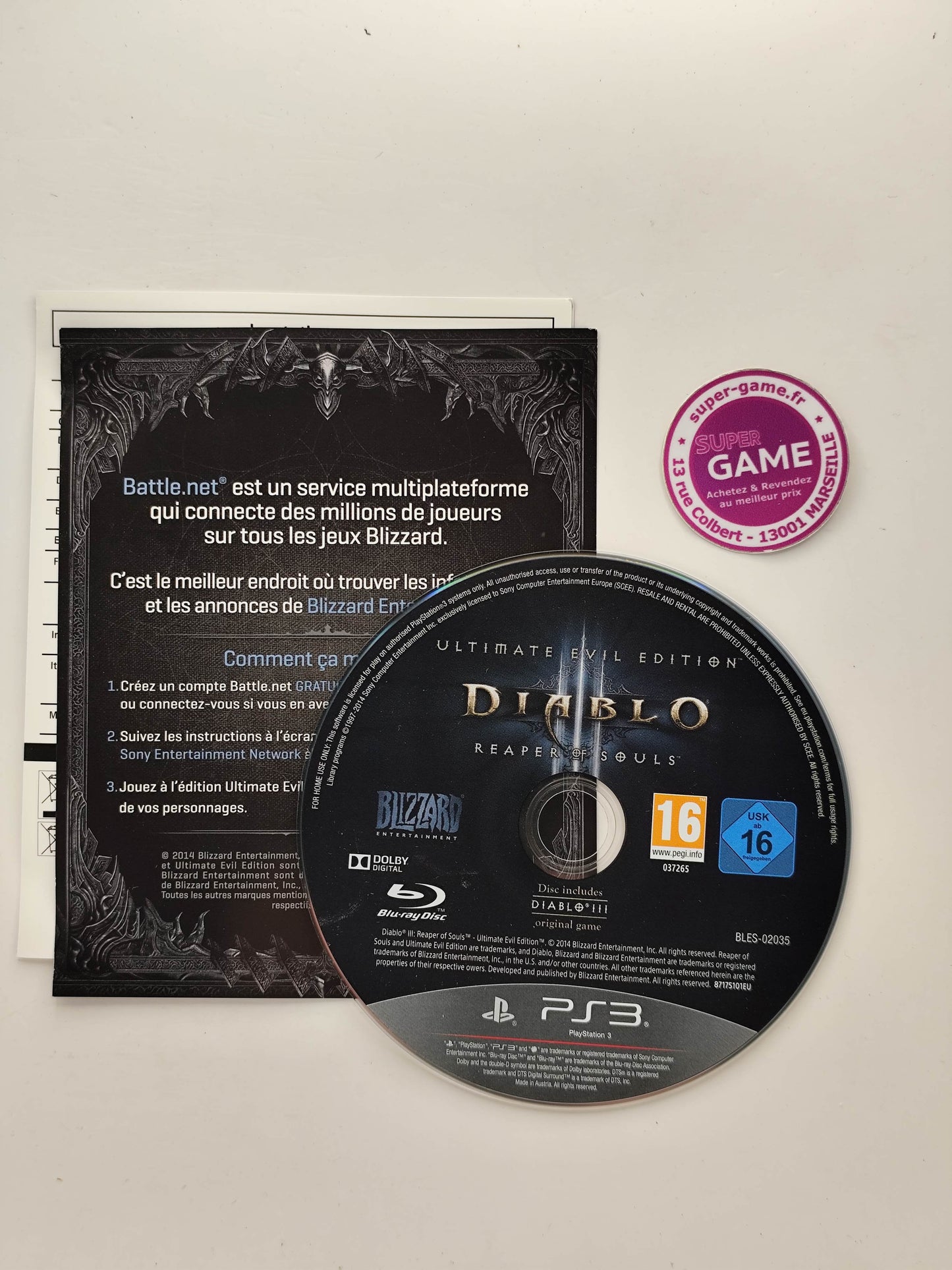 DIABLO 3 REAPER OF SOULS - PS3