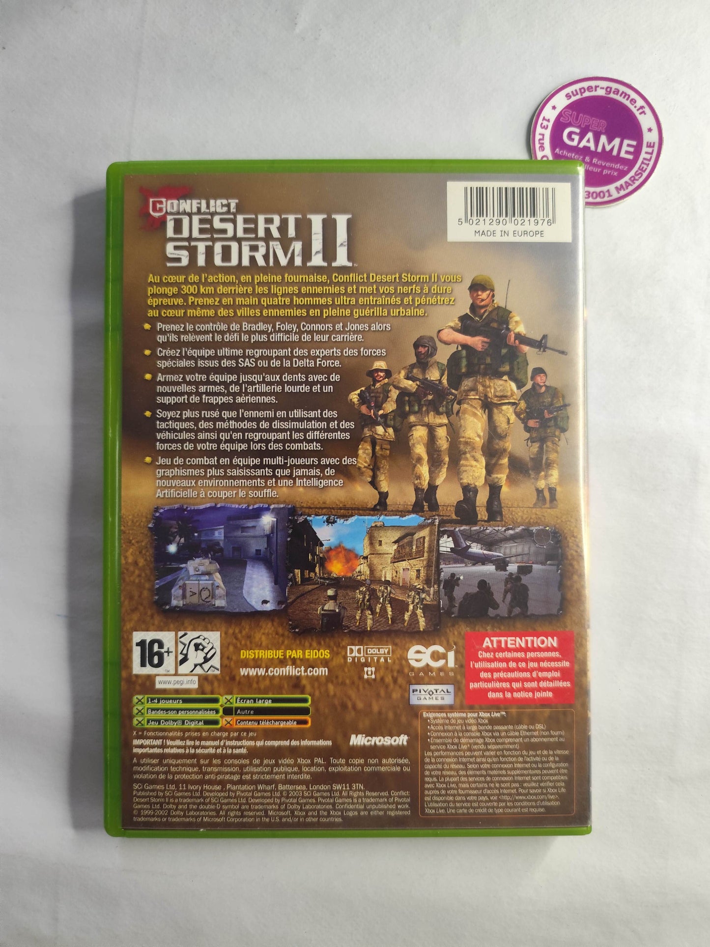 CONFLICT: DESERT STORM 2 - XBOX