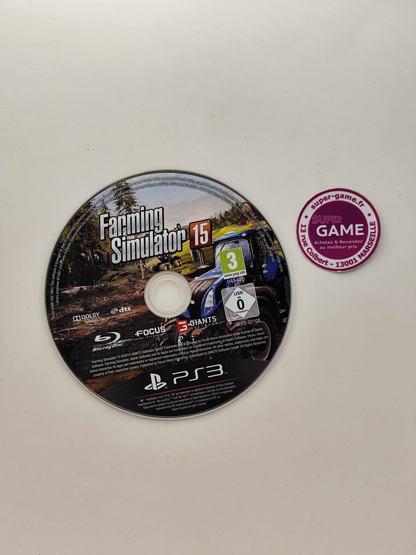 FARMING SIMULATOR 15 - PS3