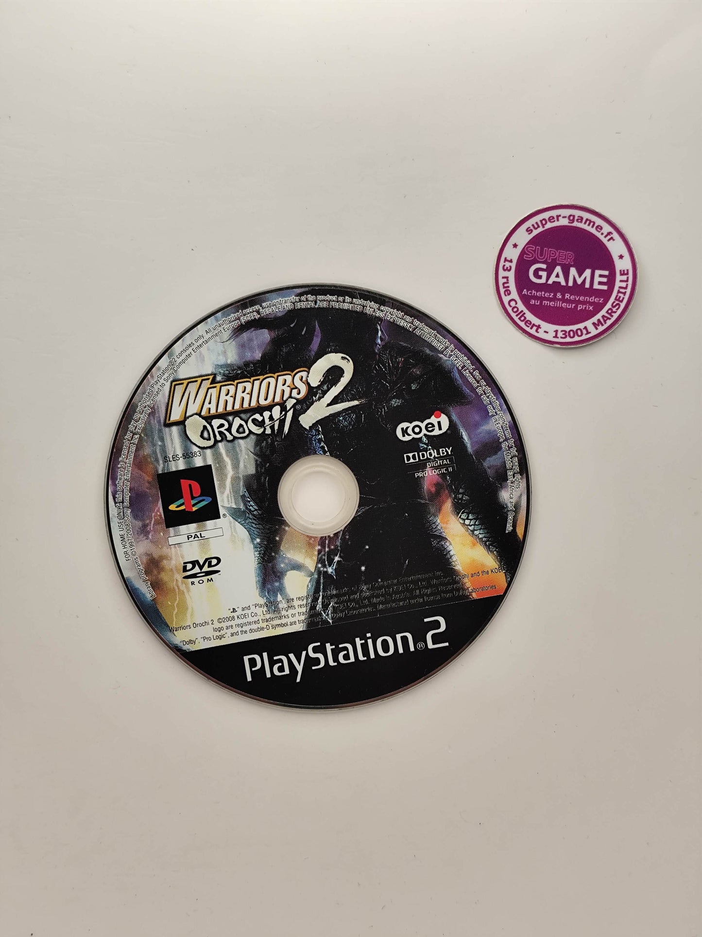 WARRIORS OROCHI 2 - PS2