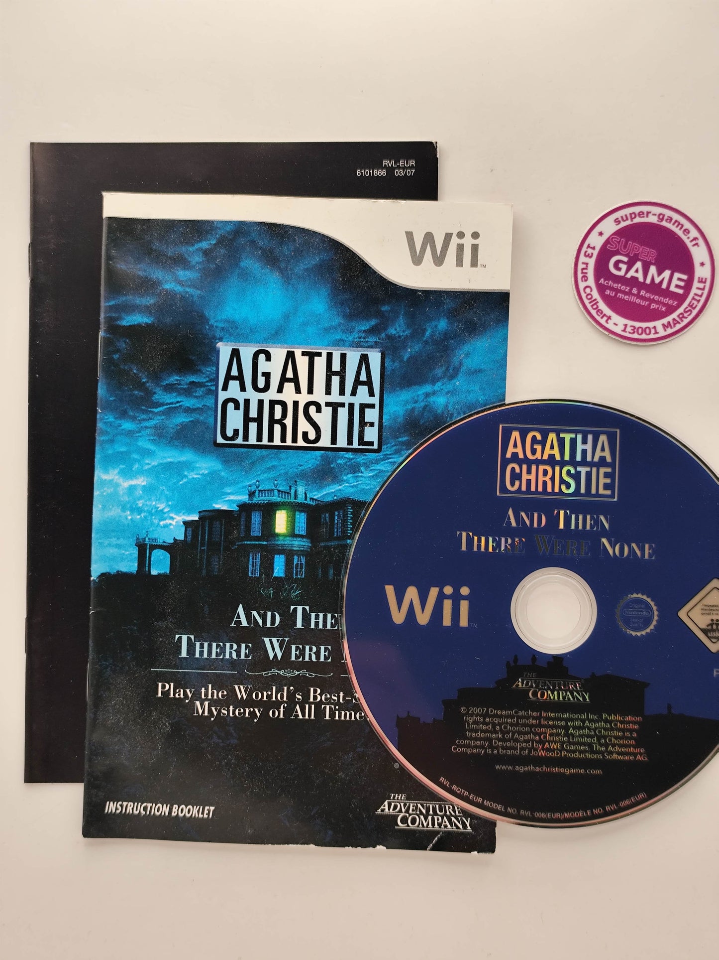 AGATHA CHRISTIE DIX PETITS NEGRES - Wii