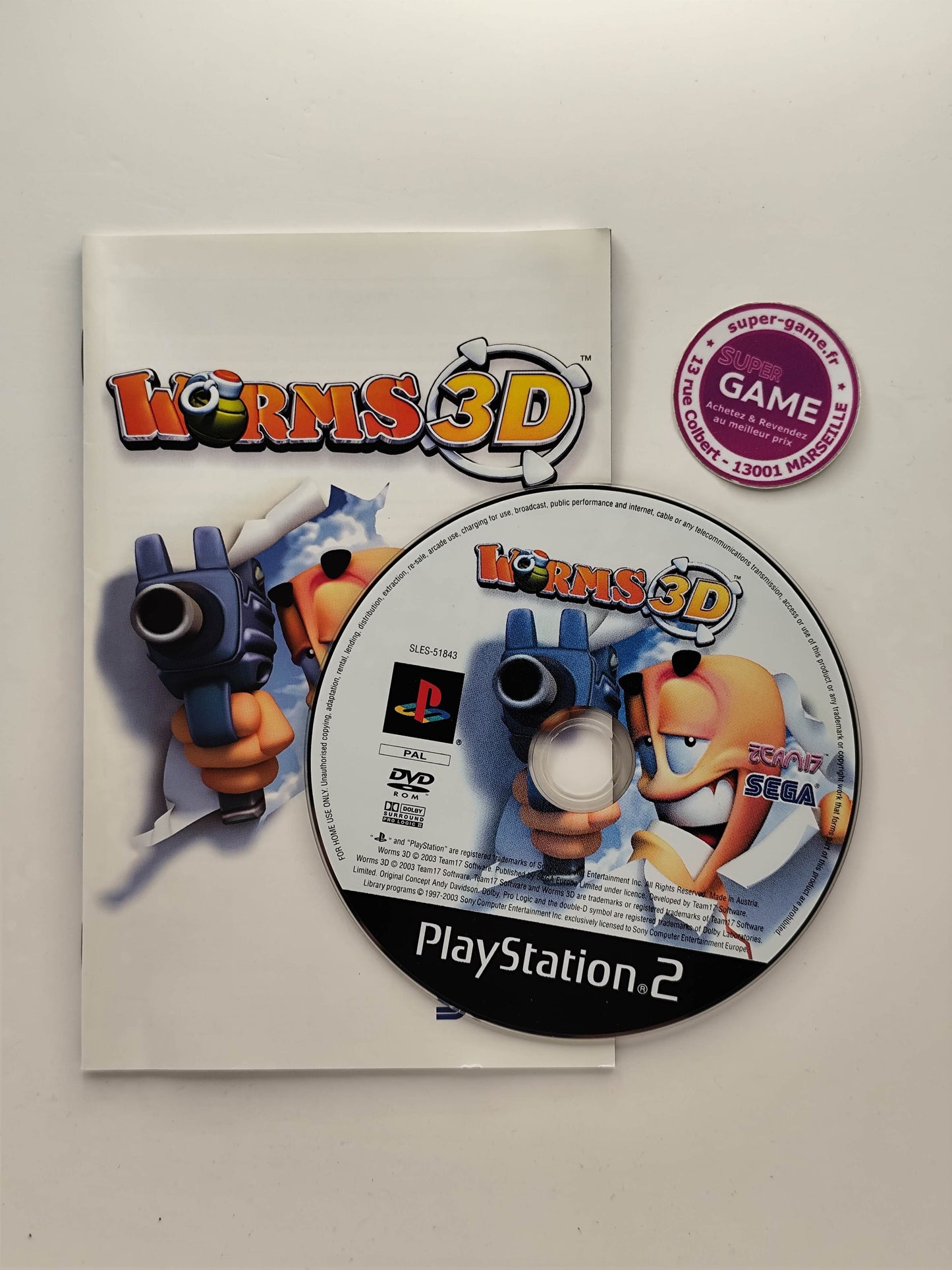 WORMS 3D - PS2
