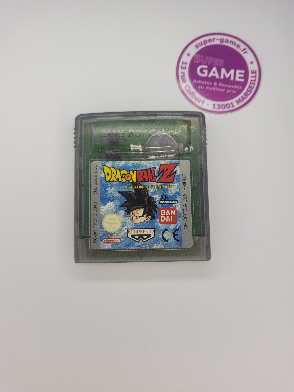 DRAGON BALL Z LES GUERRIERS LEGENDAIRES - sans boite - GAMEBOY COLOR