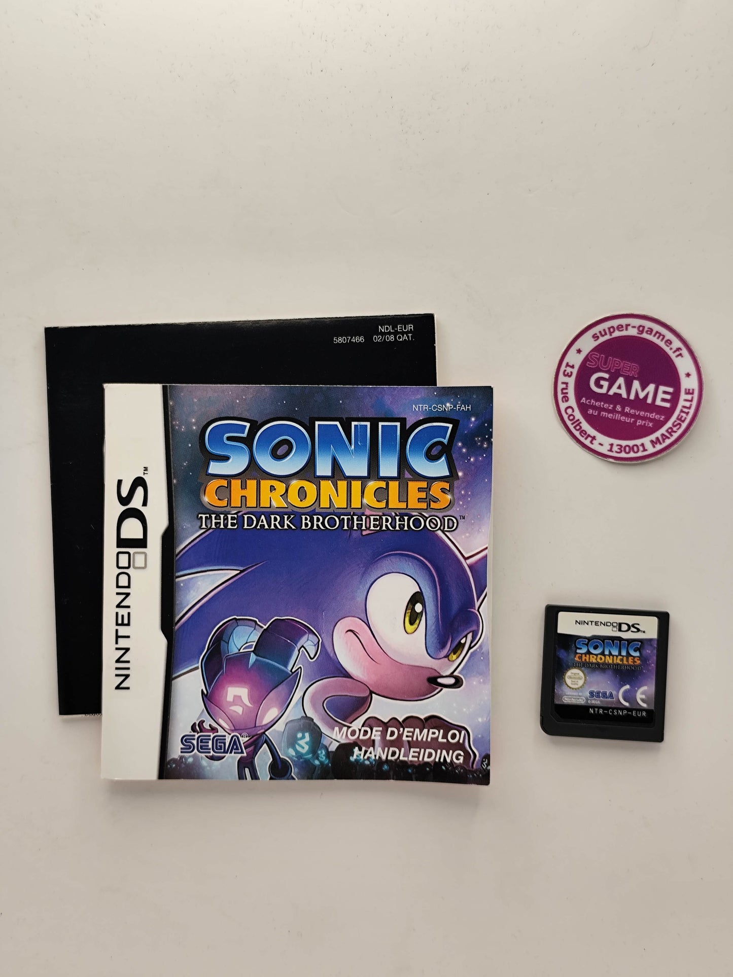 SONIC CHRONICLES THE DARK BROTHERHOOD - DS