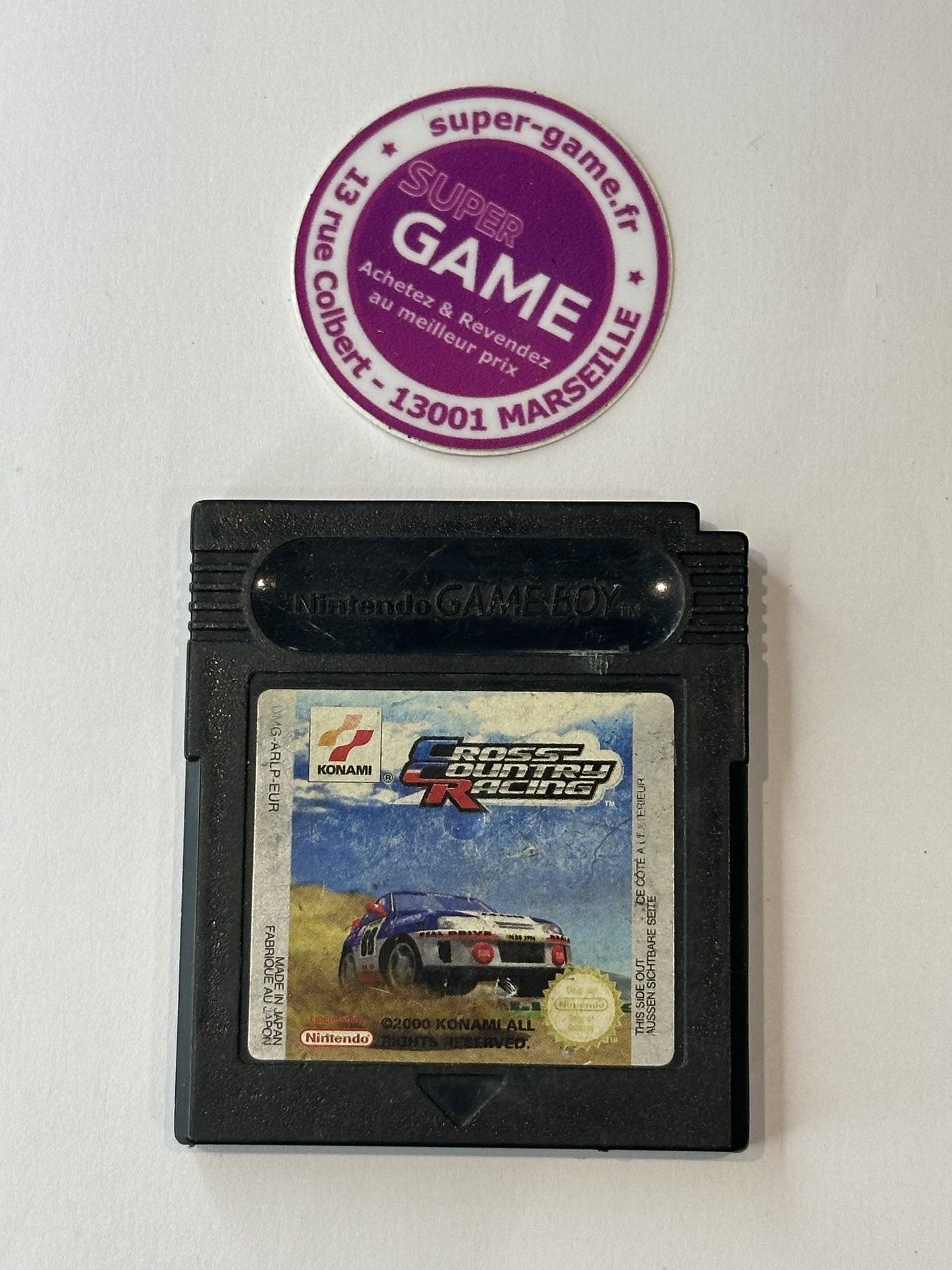 CROSS COUNTRY RACING - sans boite - GAMEBOY