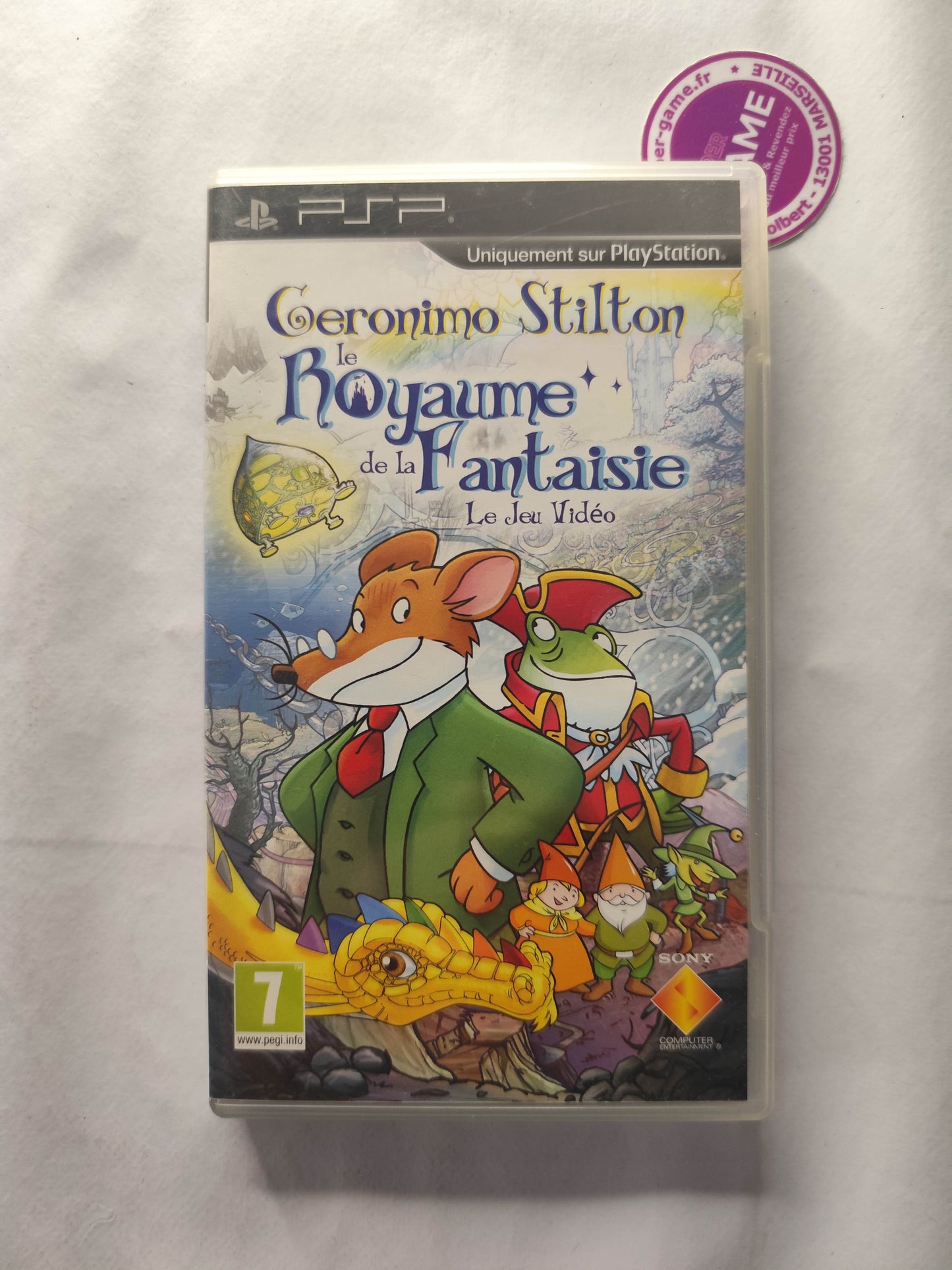 GERONIMO SILTON LE ROYAUME DE LA FANTAISIE - PSP