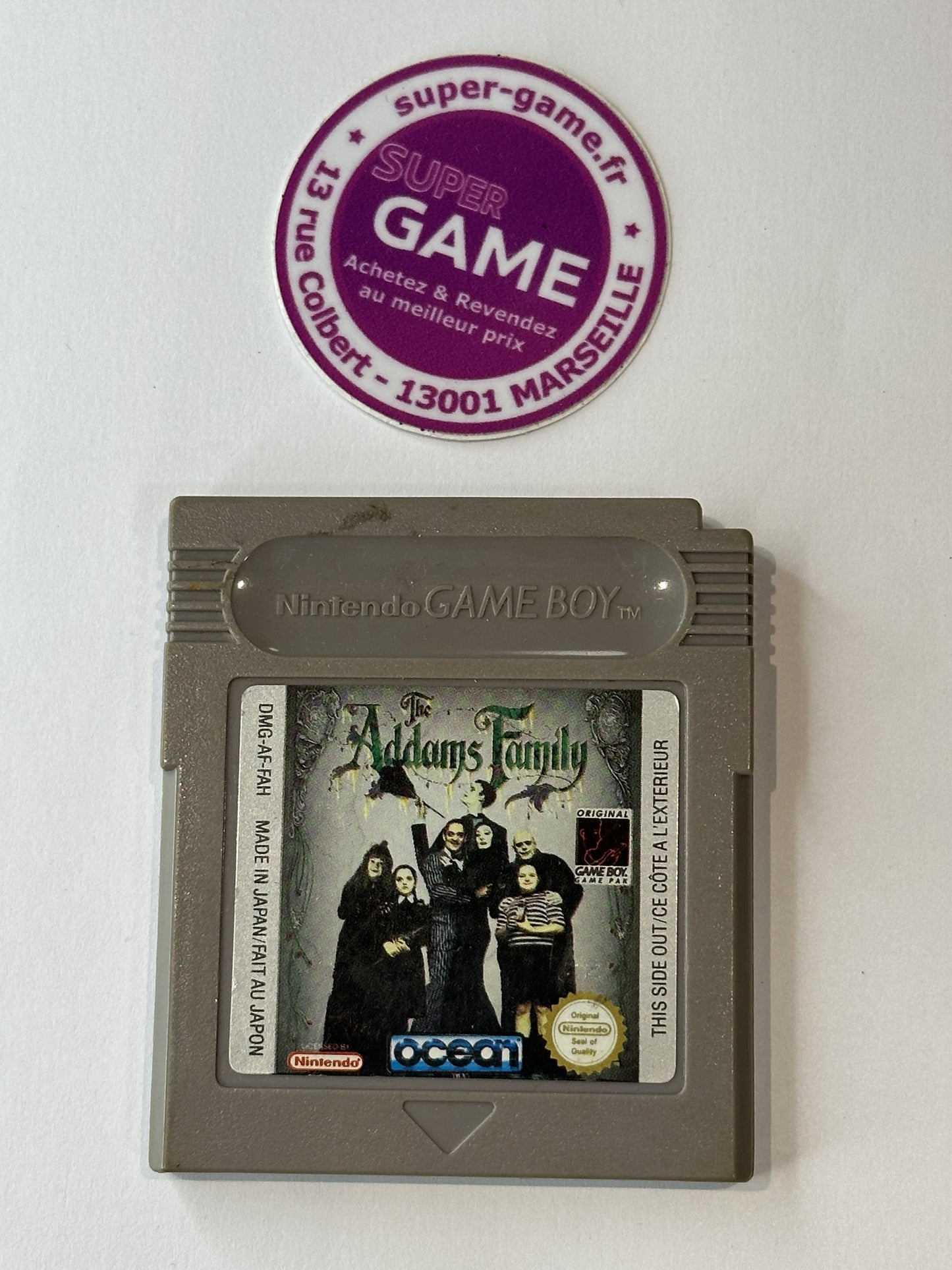 THE ADDAMS FAMILY - sans boite - GAMEBOY