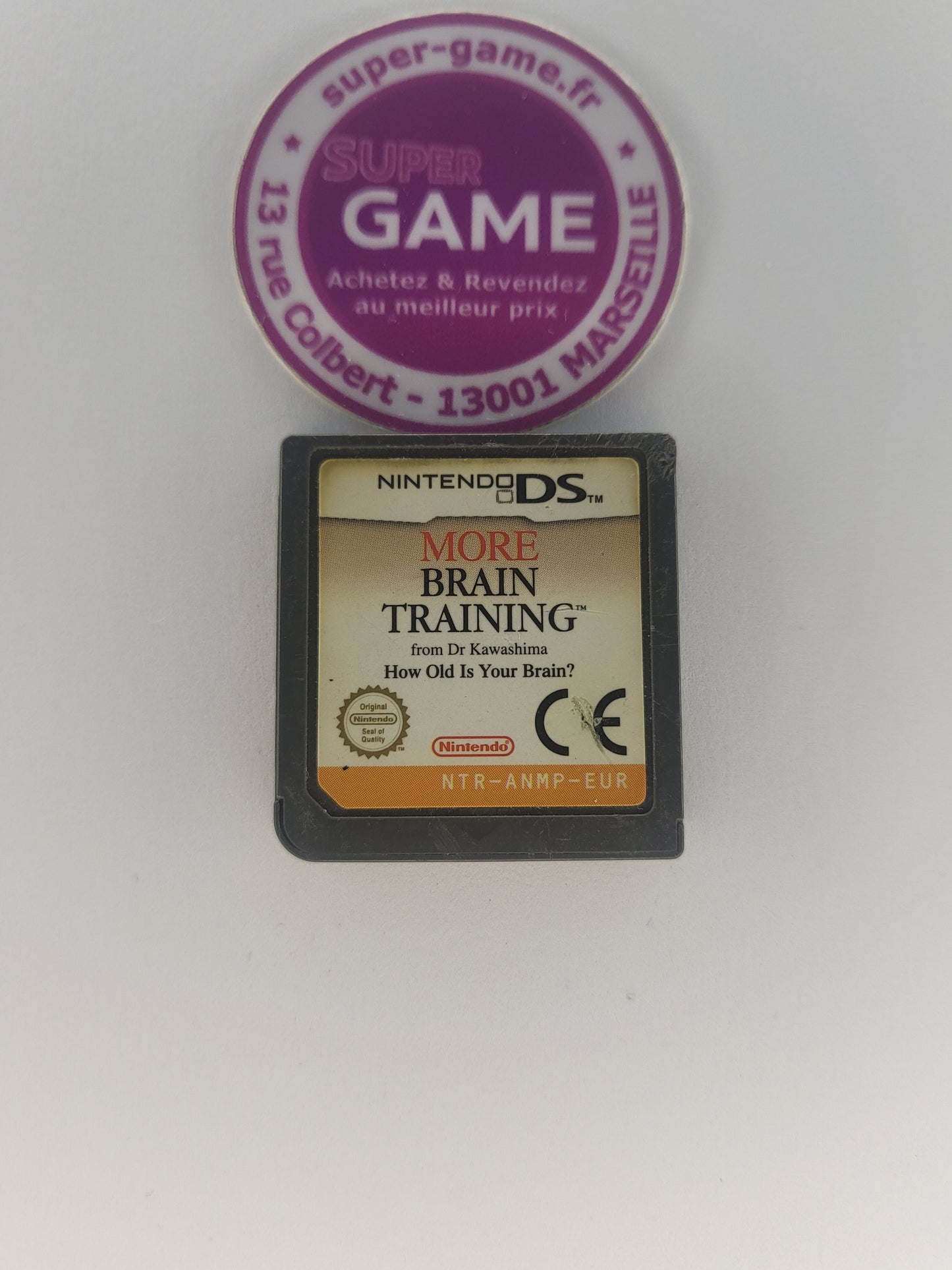 MORE BRAIN TRAINING FROM DR KAWASHIMA HOW OLD IS YOUR BRAIN ? - sans boite - DS