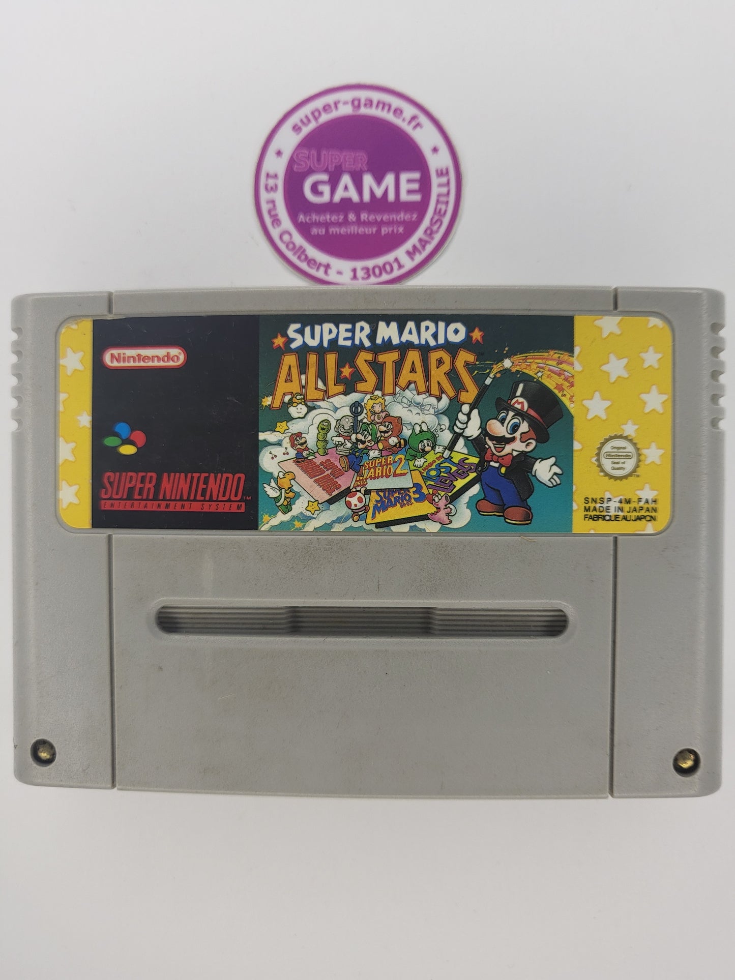 SUPER MARIO ALL STARS - sans boite - SNES