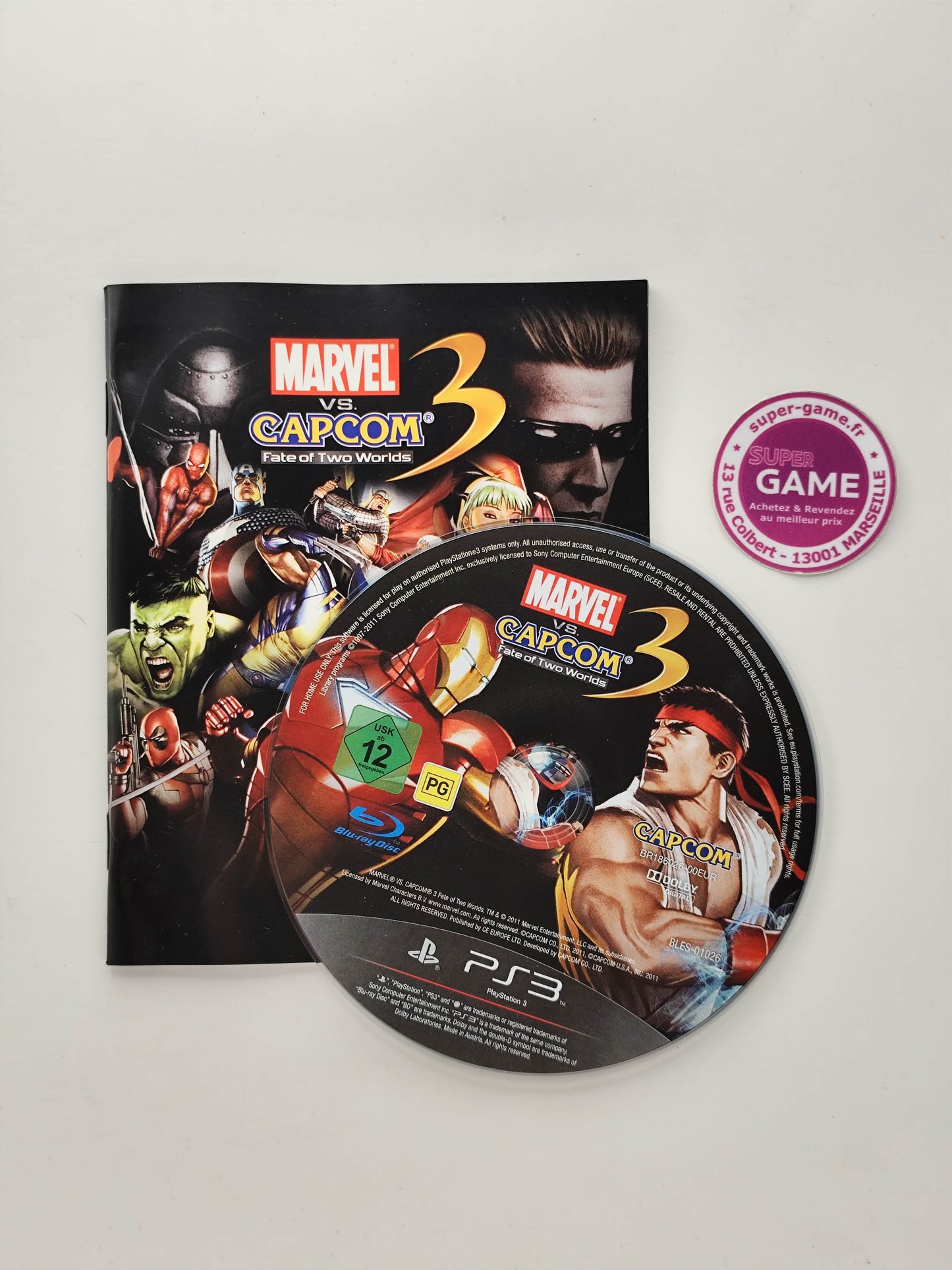 MARVEL VS CAPCOM 3 FATE OF TWO WORLDS - PS3
