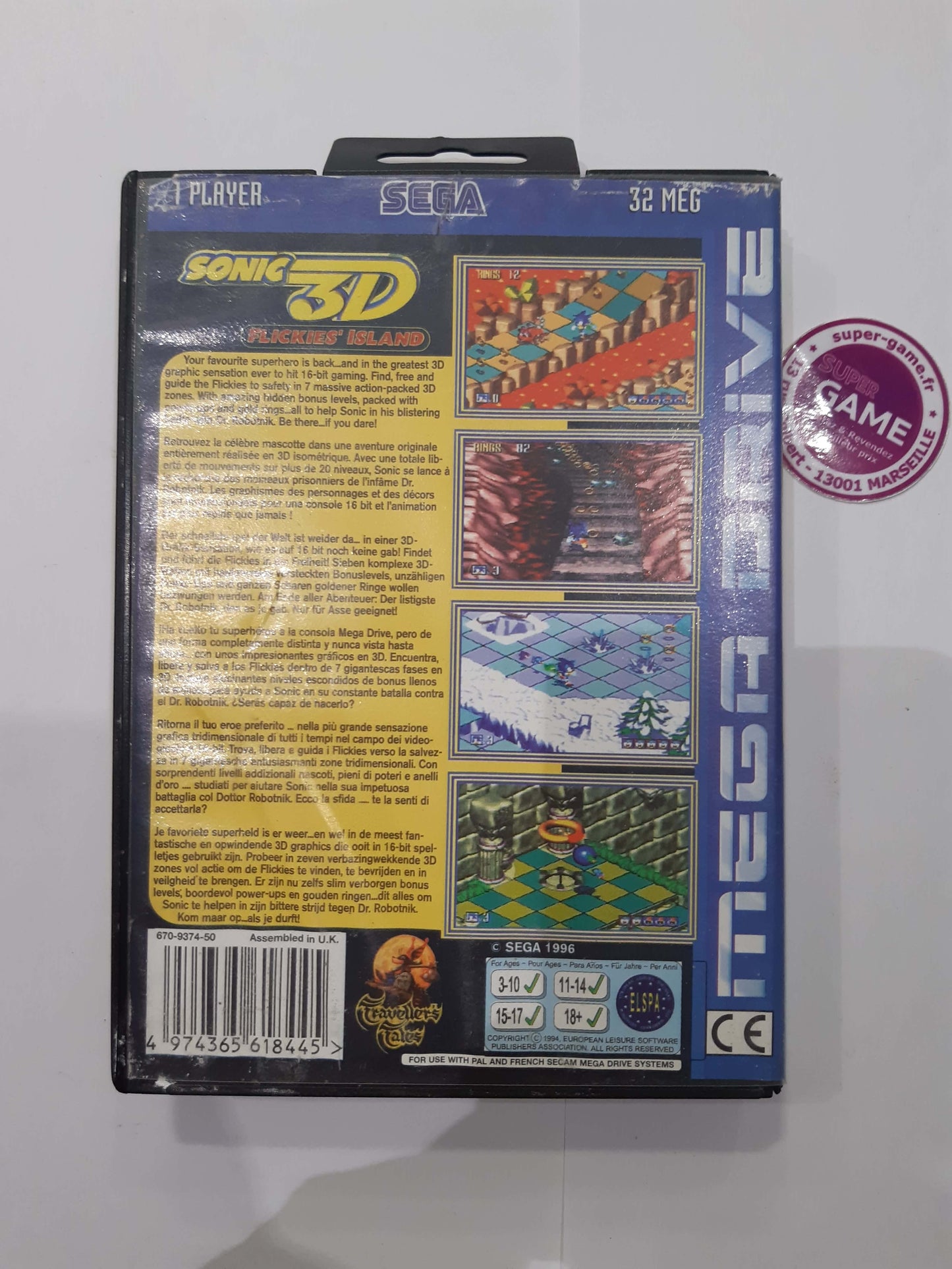 Sonic 3D Flickies ISland