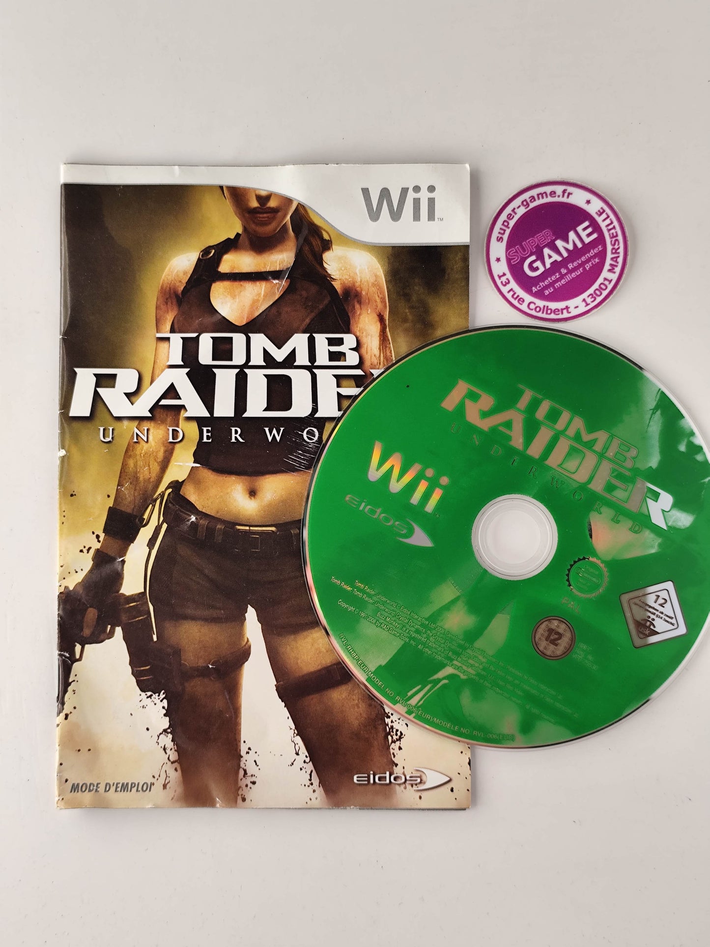 TOMB RAIDER UNDERWORLD - Wii