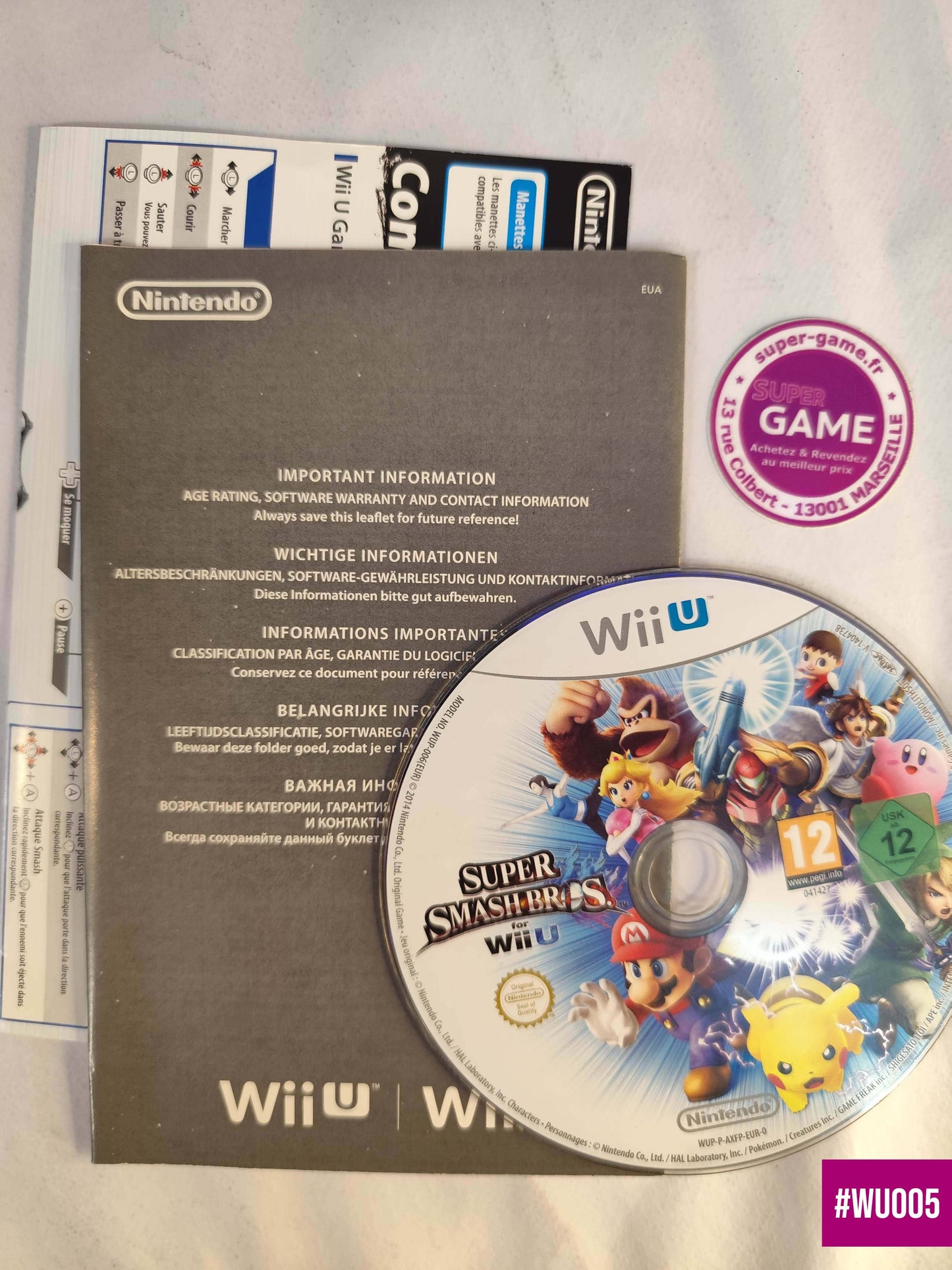 Super Smash Bros for WiiU - #WU005