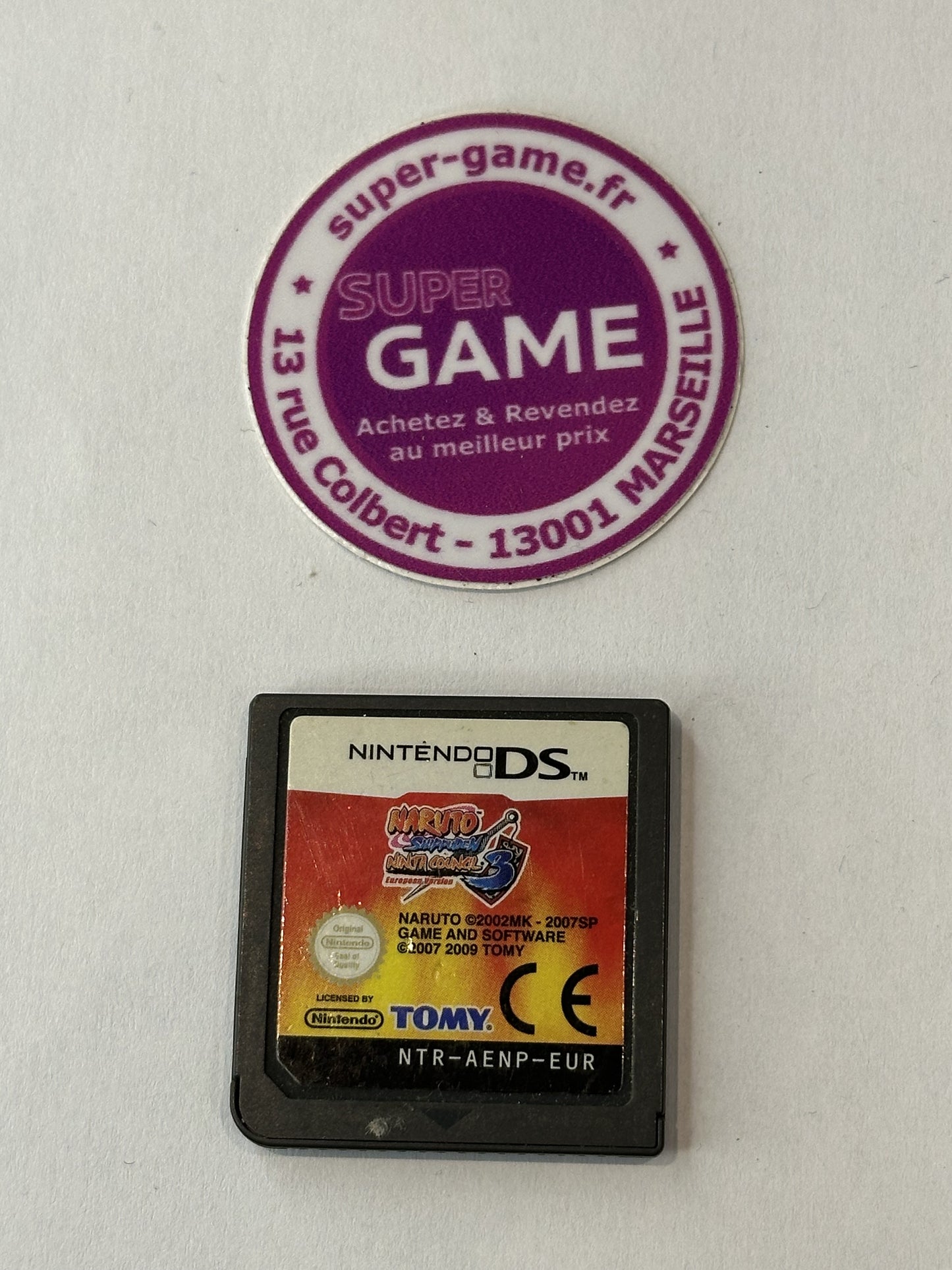 NARUTO NINJA COUNCIL 3 EUROPEAN VERSION - sans boite - DS