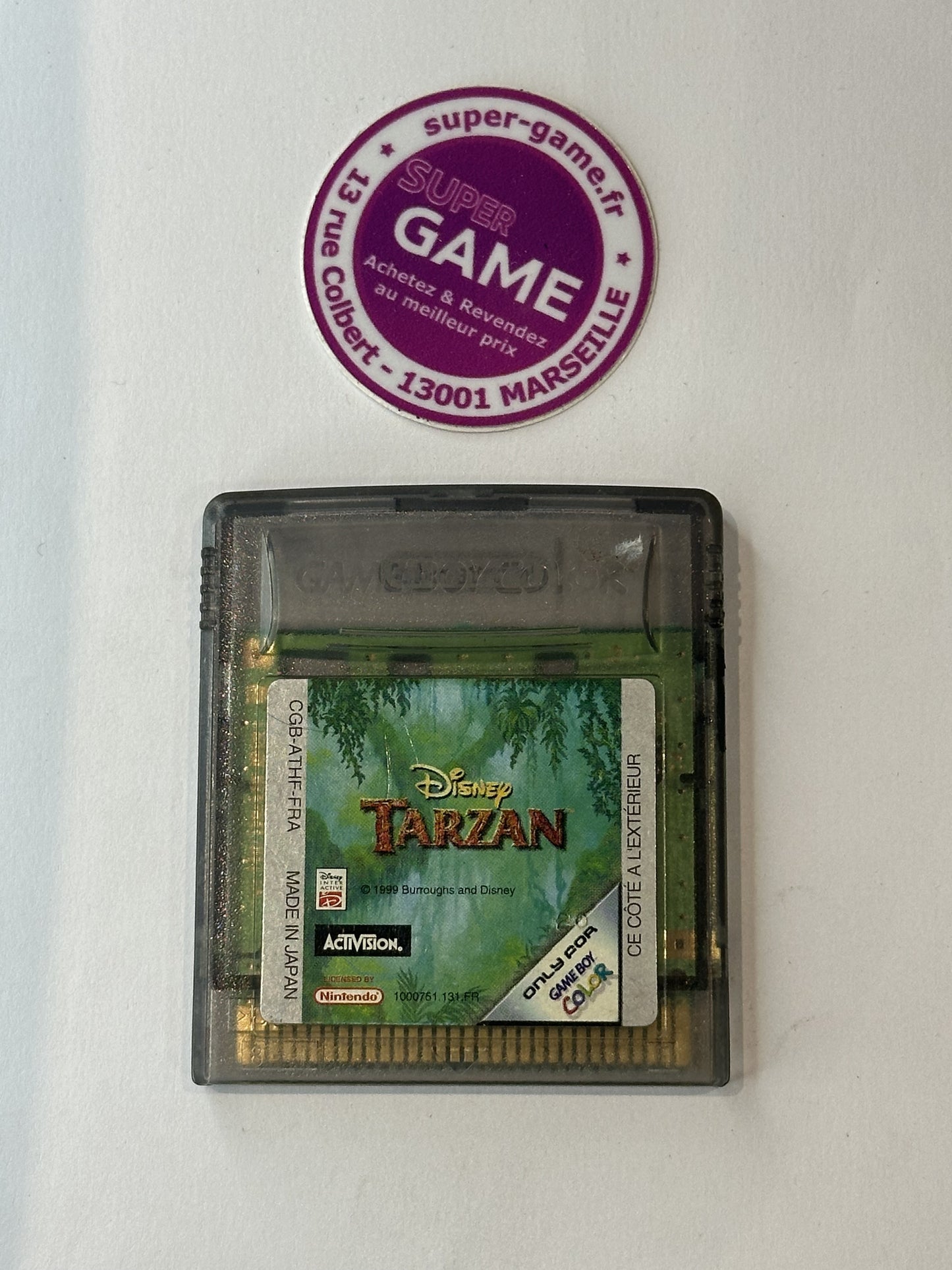 DISNEY TARZAN - sans boite - GAMEBOY COLOR