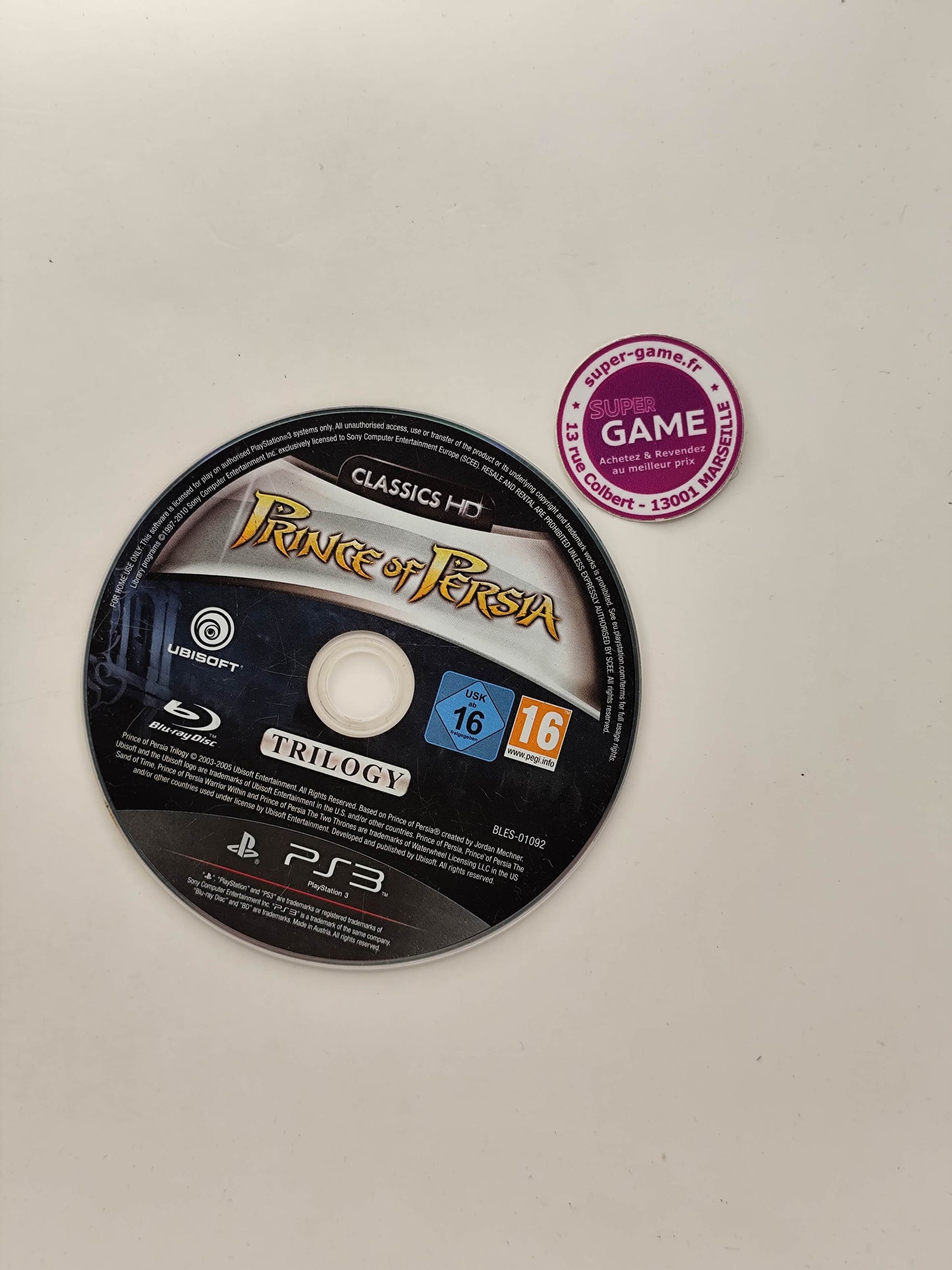 PRINCE OF PERSIA TRILOGY - PS3