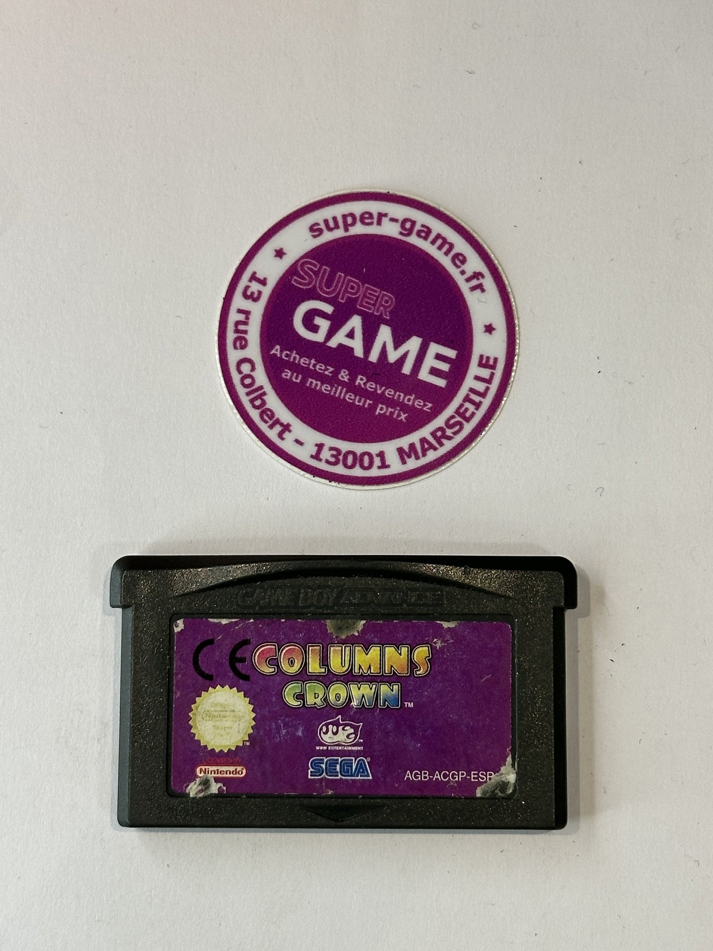 COLUMNS CROWN - sans boite - GAMEBOY ADVANCE