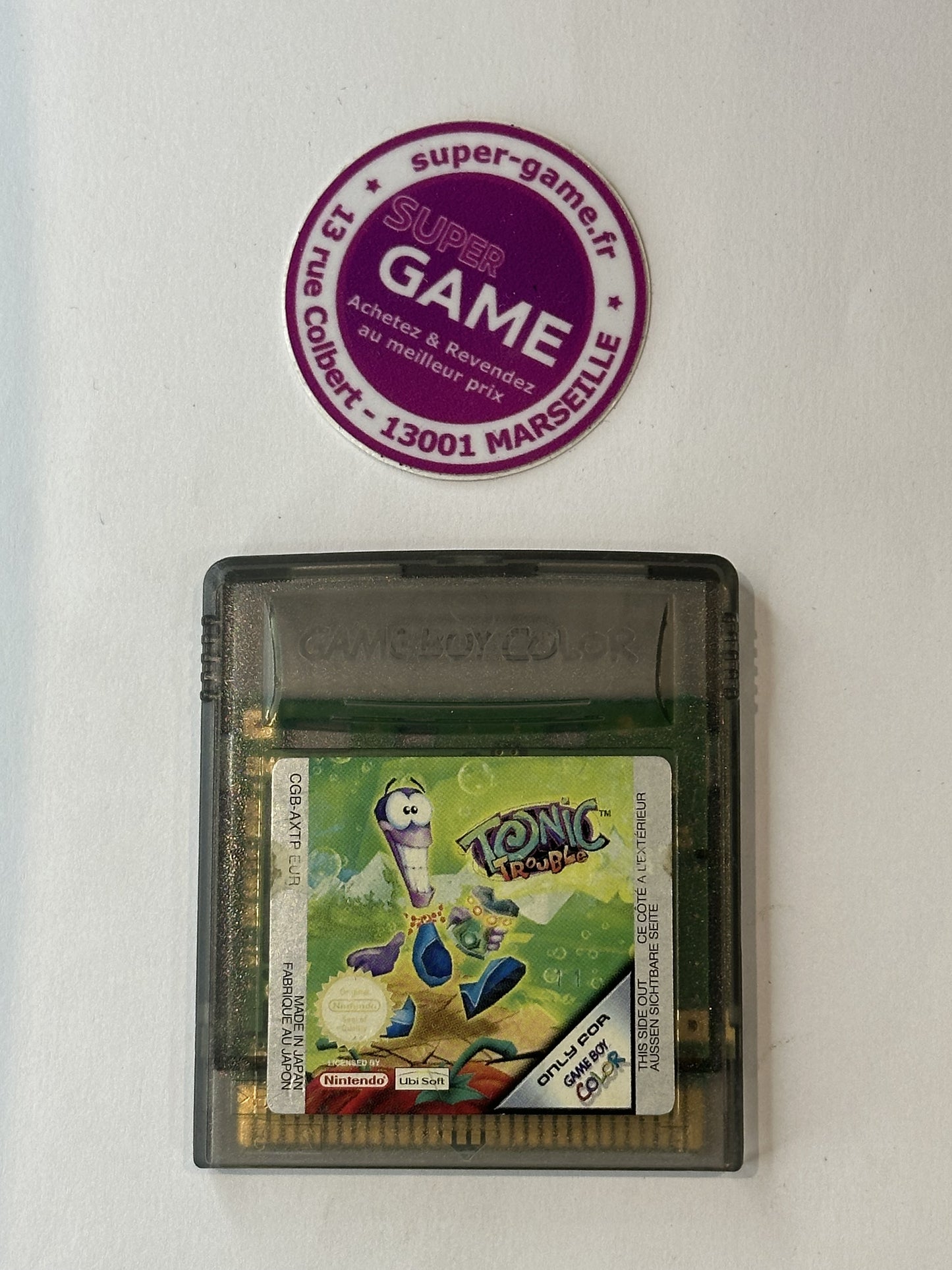 TONIC TROUBLE - sans boite - GAMEBOY COLOR