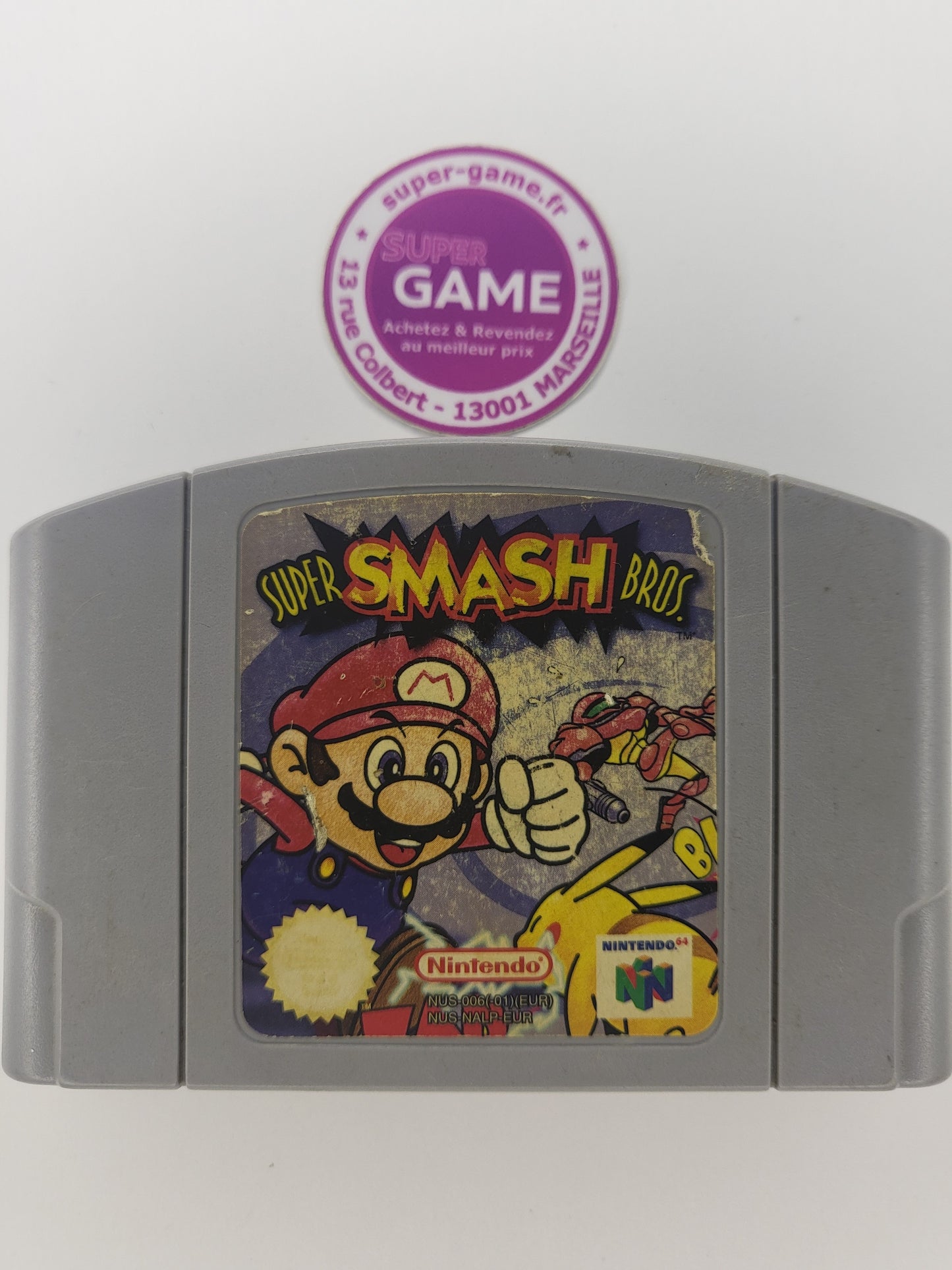 SUPER SMASH BROS. - sans boite - NINTENDO64