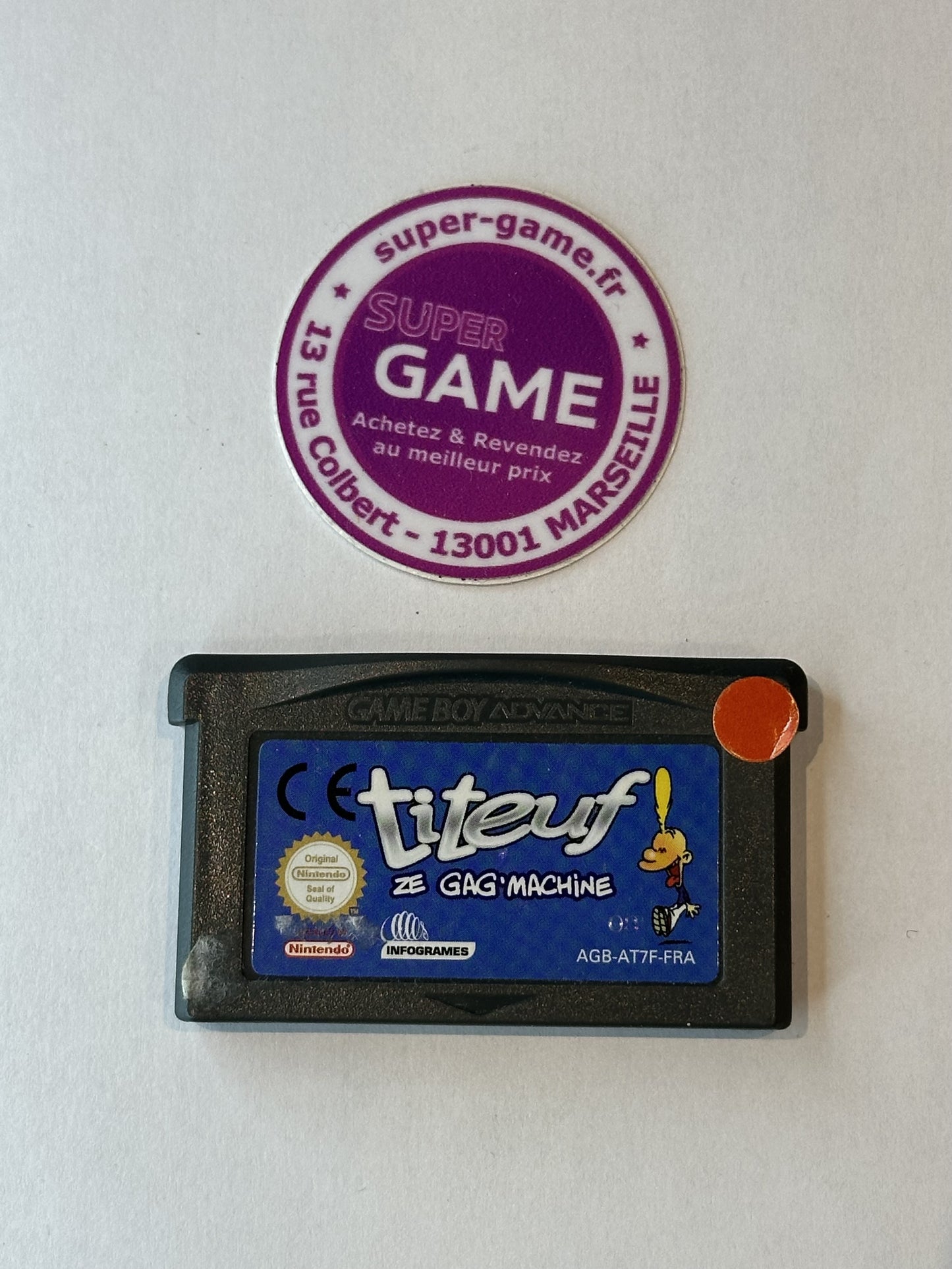 TITEUF ZE GAG'MACHINE - sans boite - GAMEBOY ADVANCE