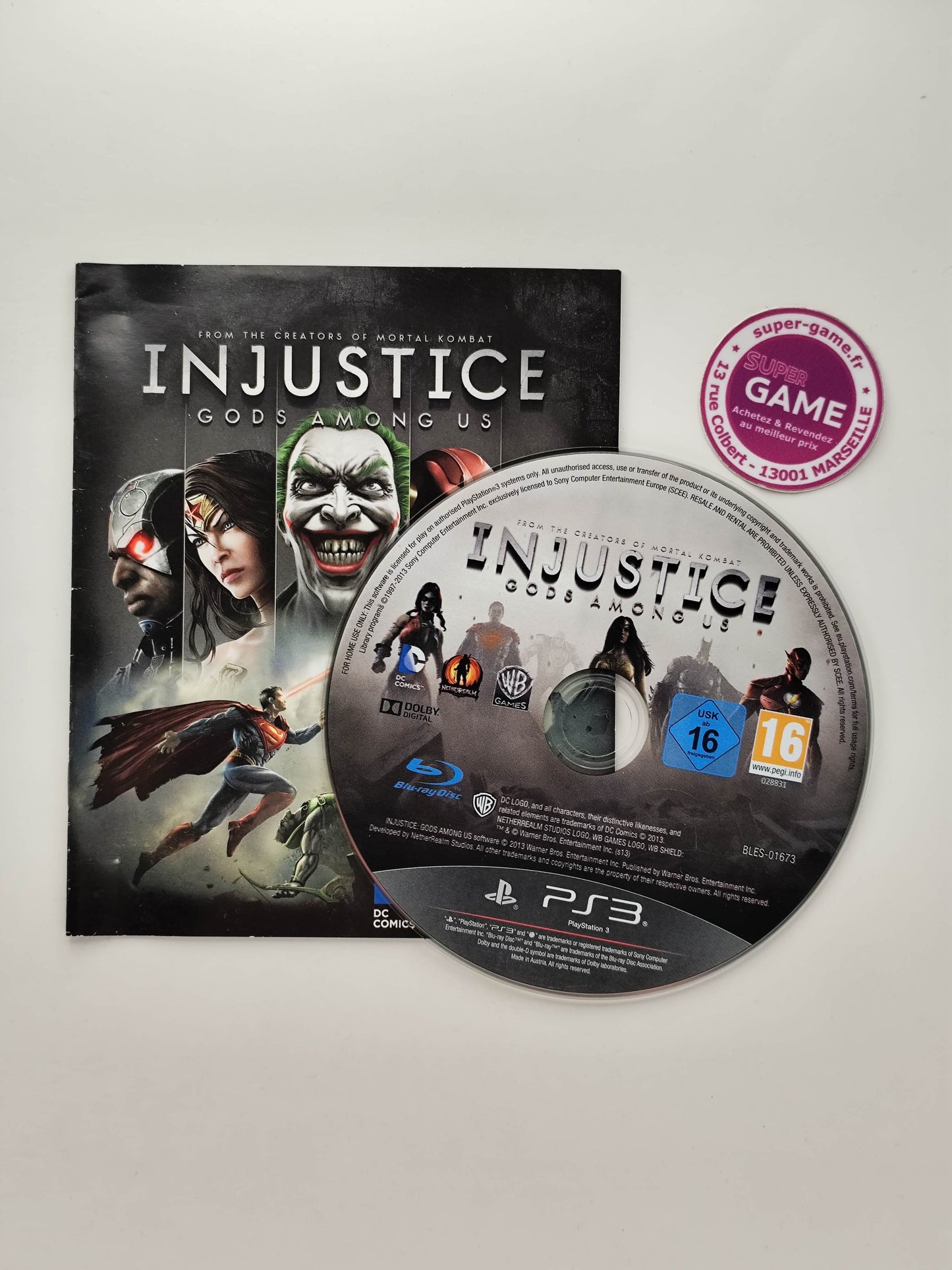 INJUSTICE GODS AMONG US - PS3