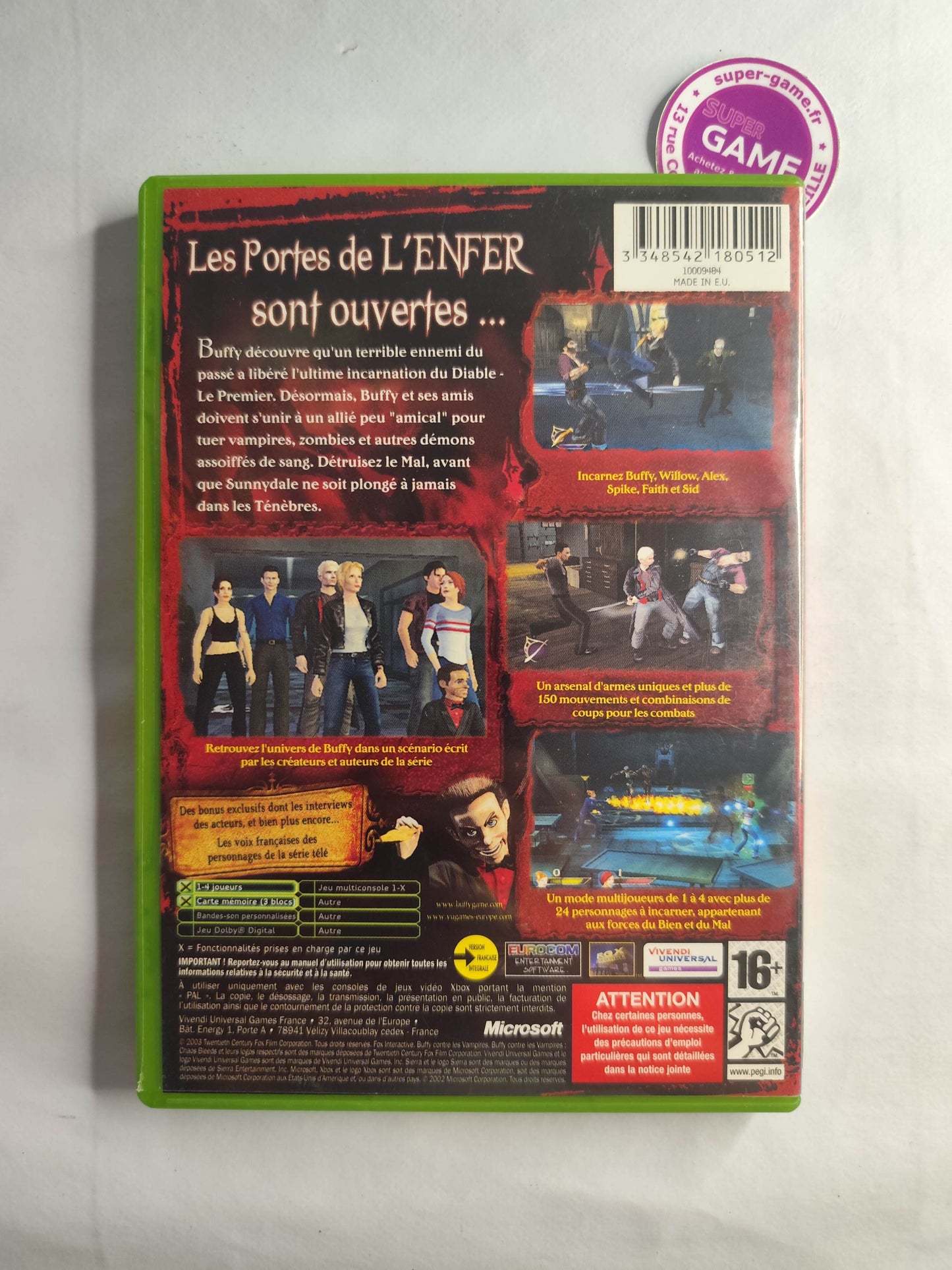 BUFFY CONTRE LES VAMPIRES, CHAOS BLEEDS - XBOX