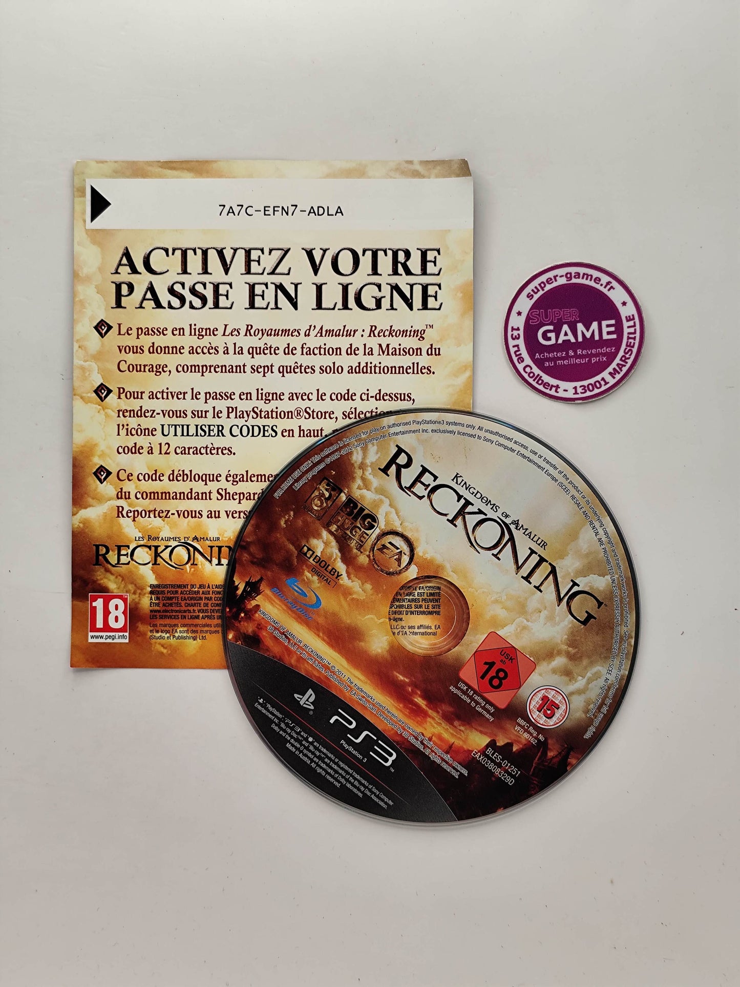 LES ROYAUMES D'AMALUR RECKONING - PS3