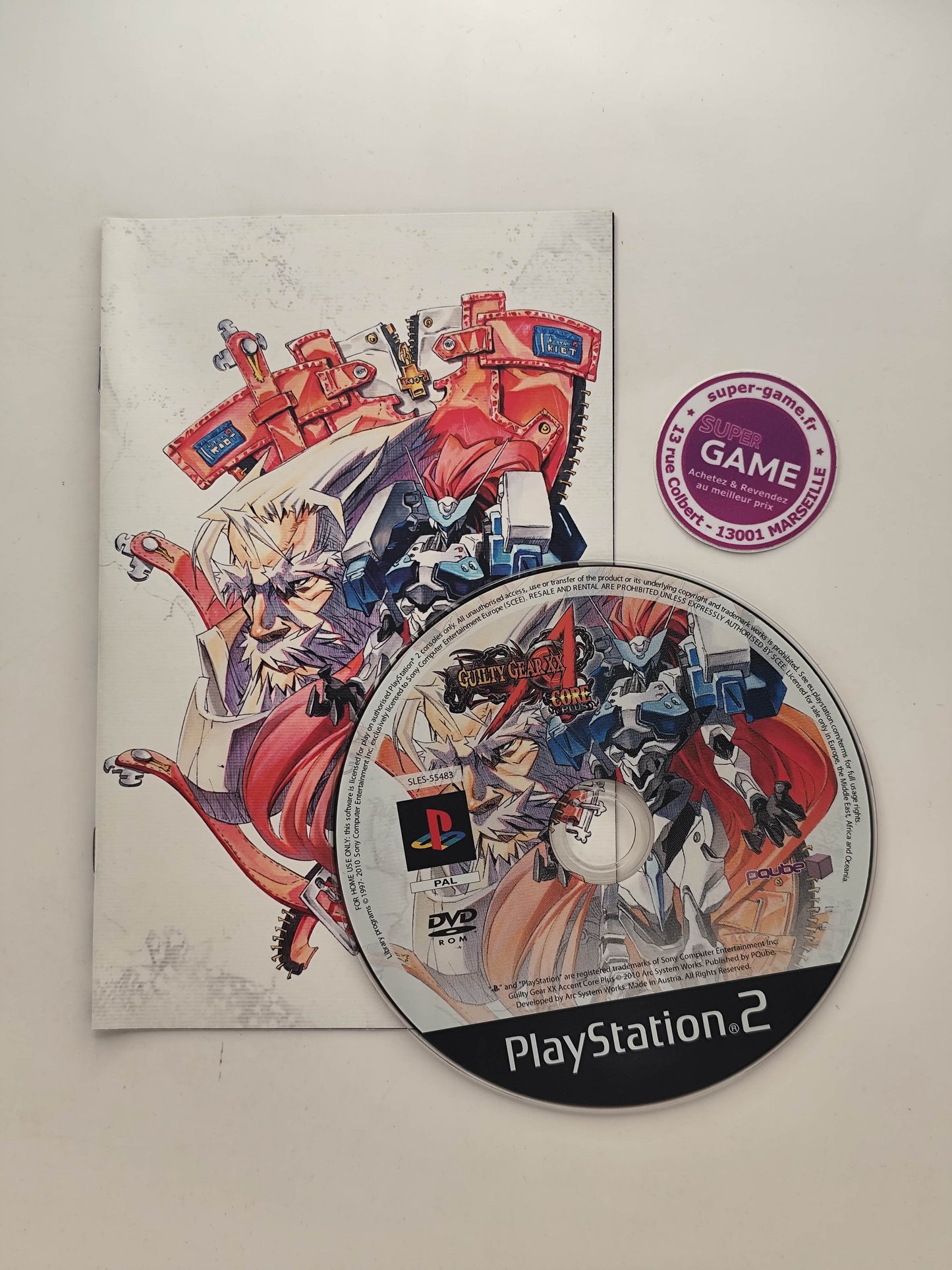 GUILTY GEAR XX ACCENT CORE PLUS - PS2