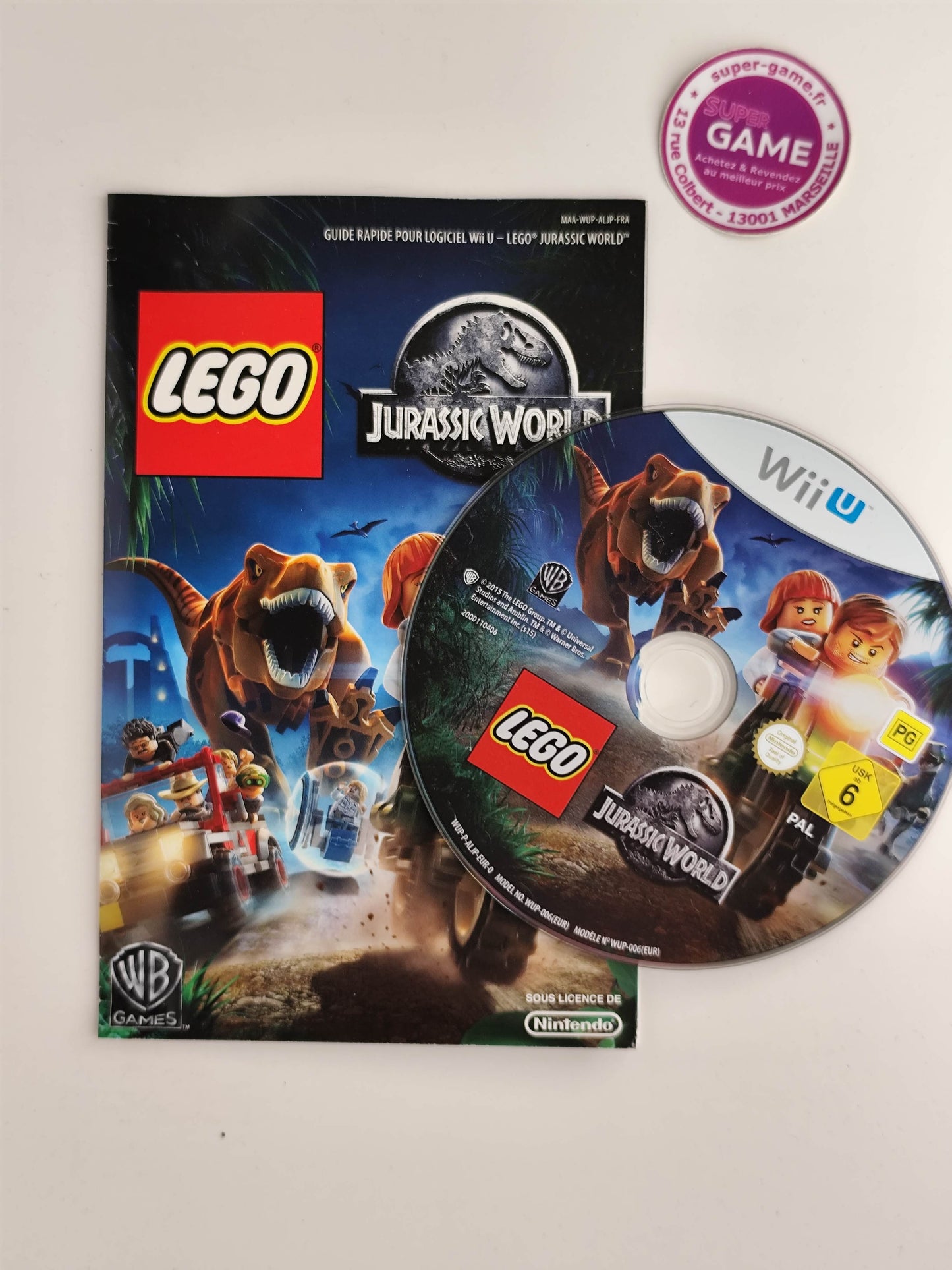 LEGO JURASSIC WORLD - WiiU