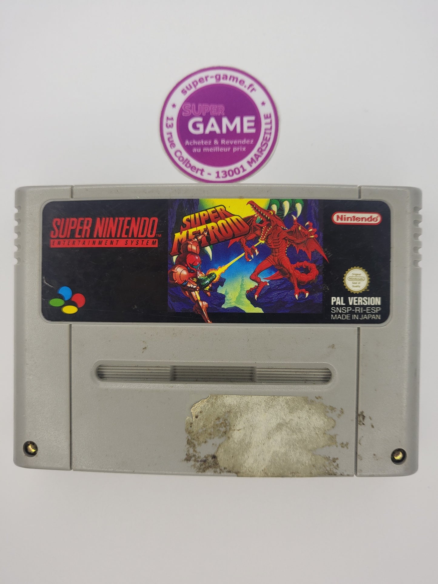 SUPER METROID - sans boite - SNES