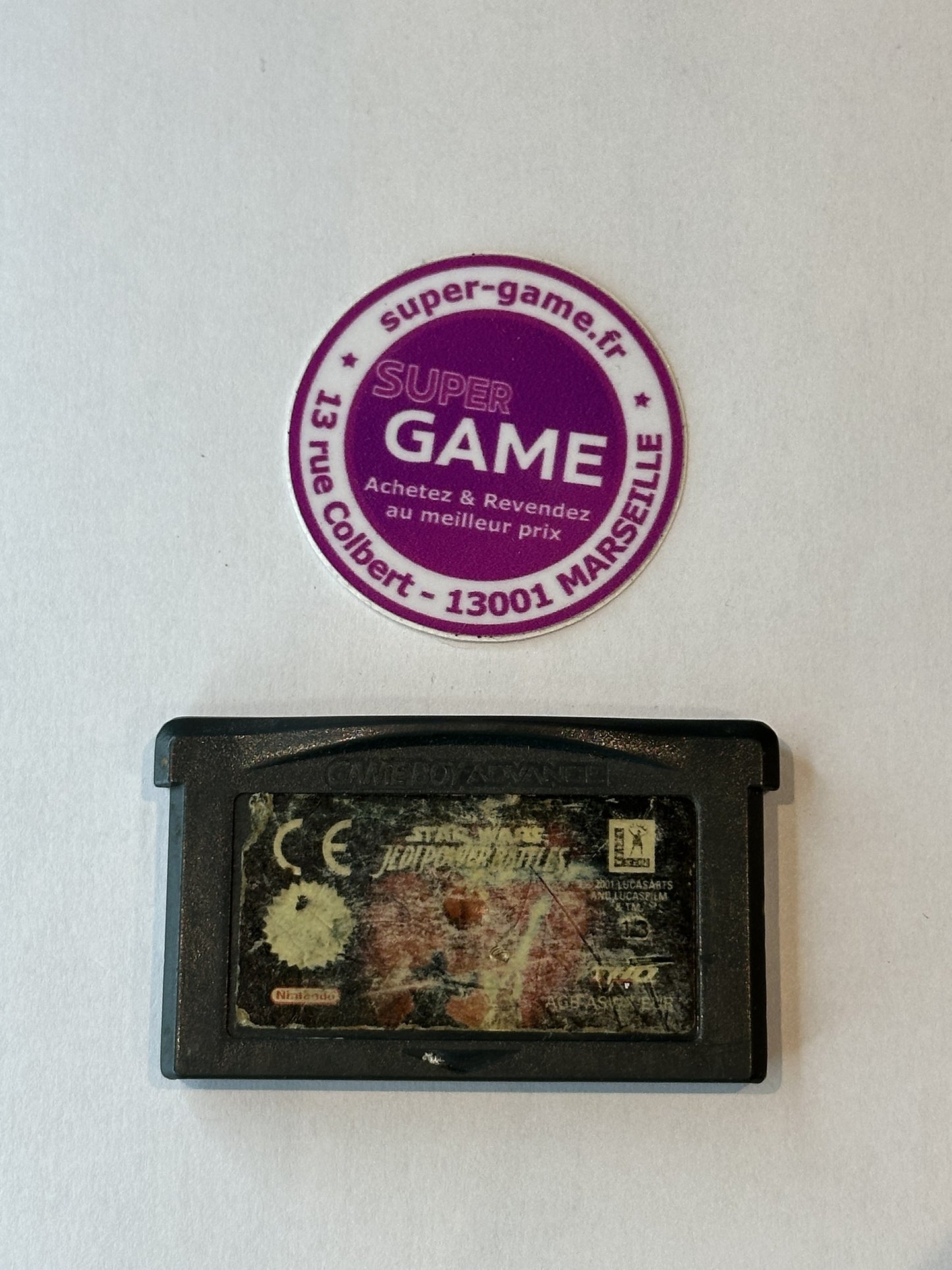 STARWARS JEDI POWER BATTLES - sans boite - GAMEBOY ADVANCE