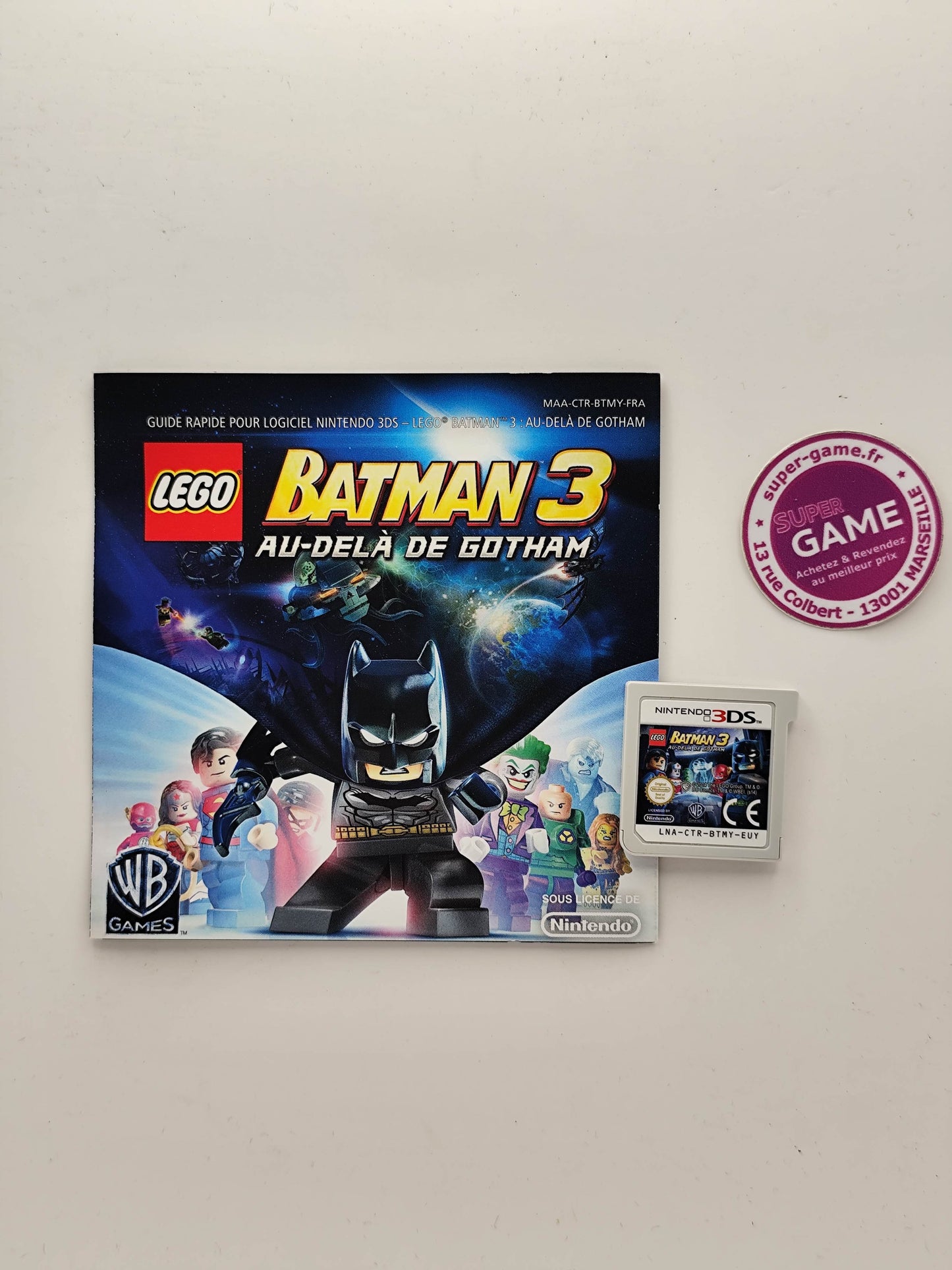 LEGO BATMAN 3 AU-DELA DE GOTHAM - 3DS