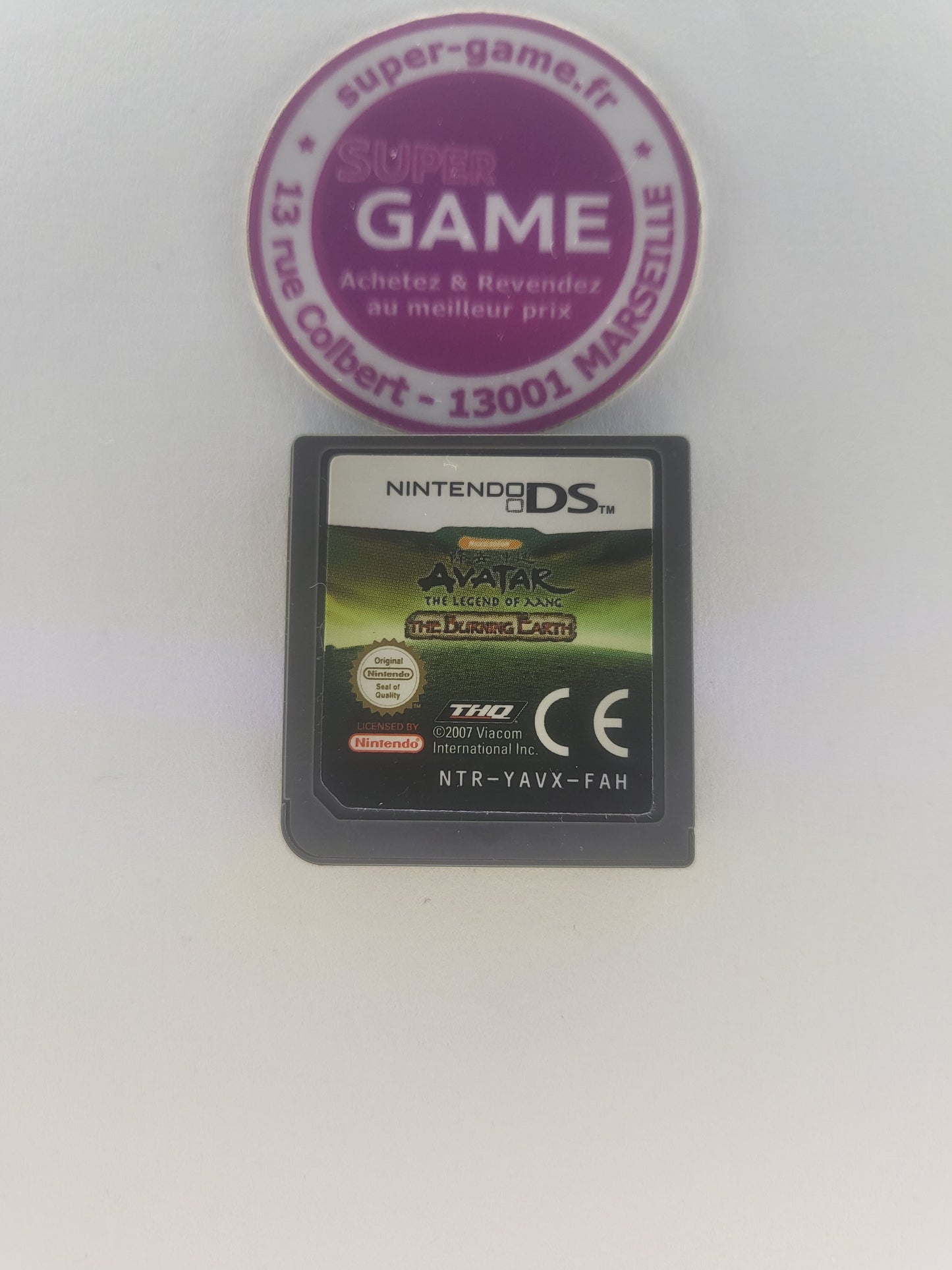AVATAR THE LEGEND OF AANG THE BURNING EARTH - sans boite - DS
