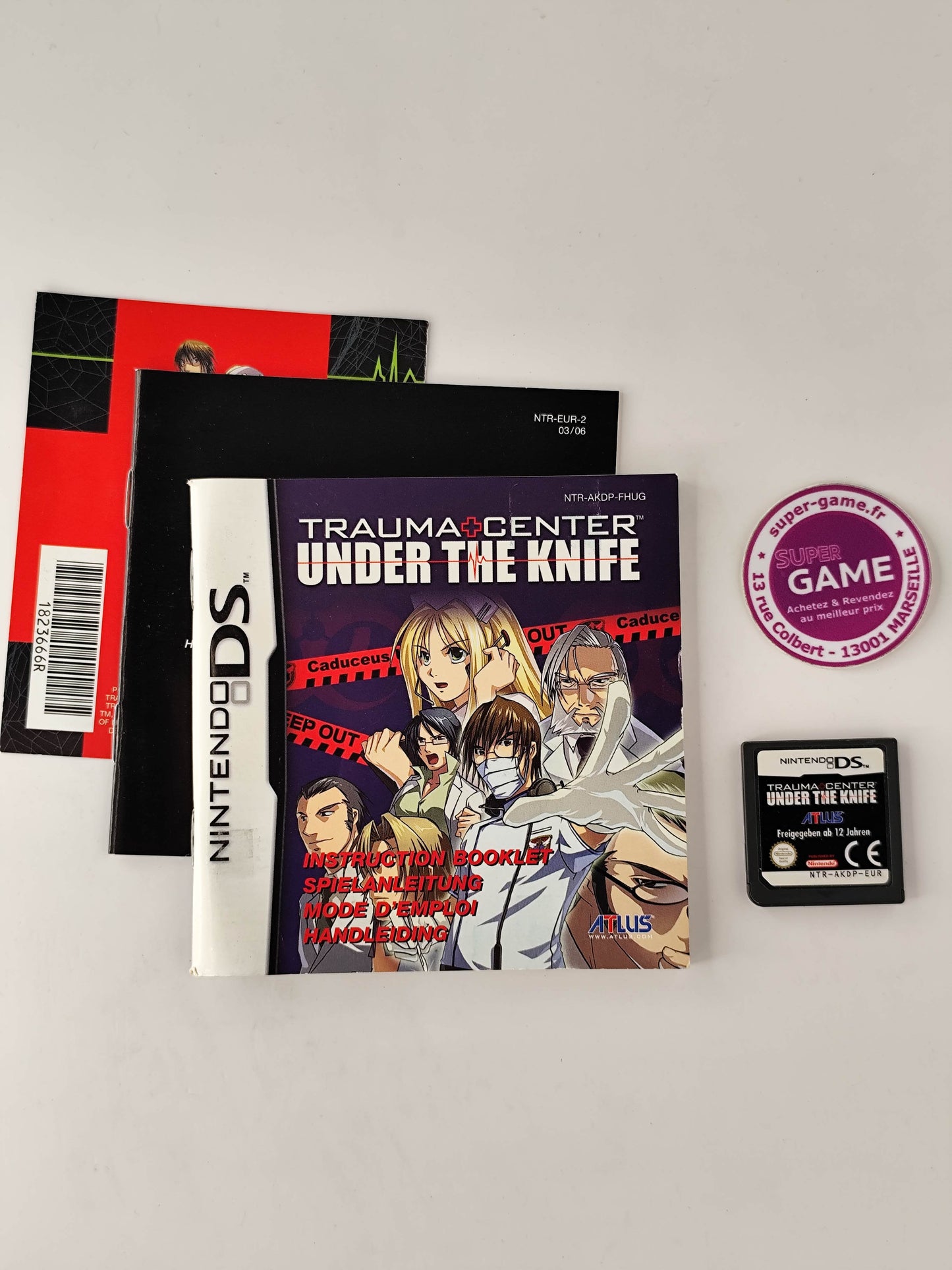 TRAUMA CENTER UNDER THE KNIFE - DS
