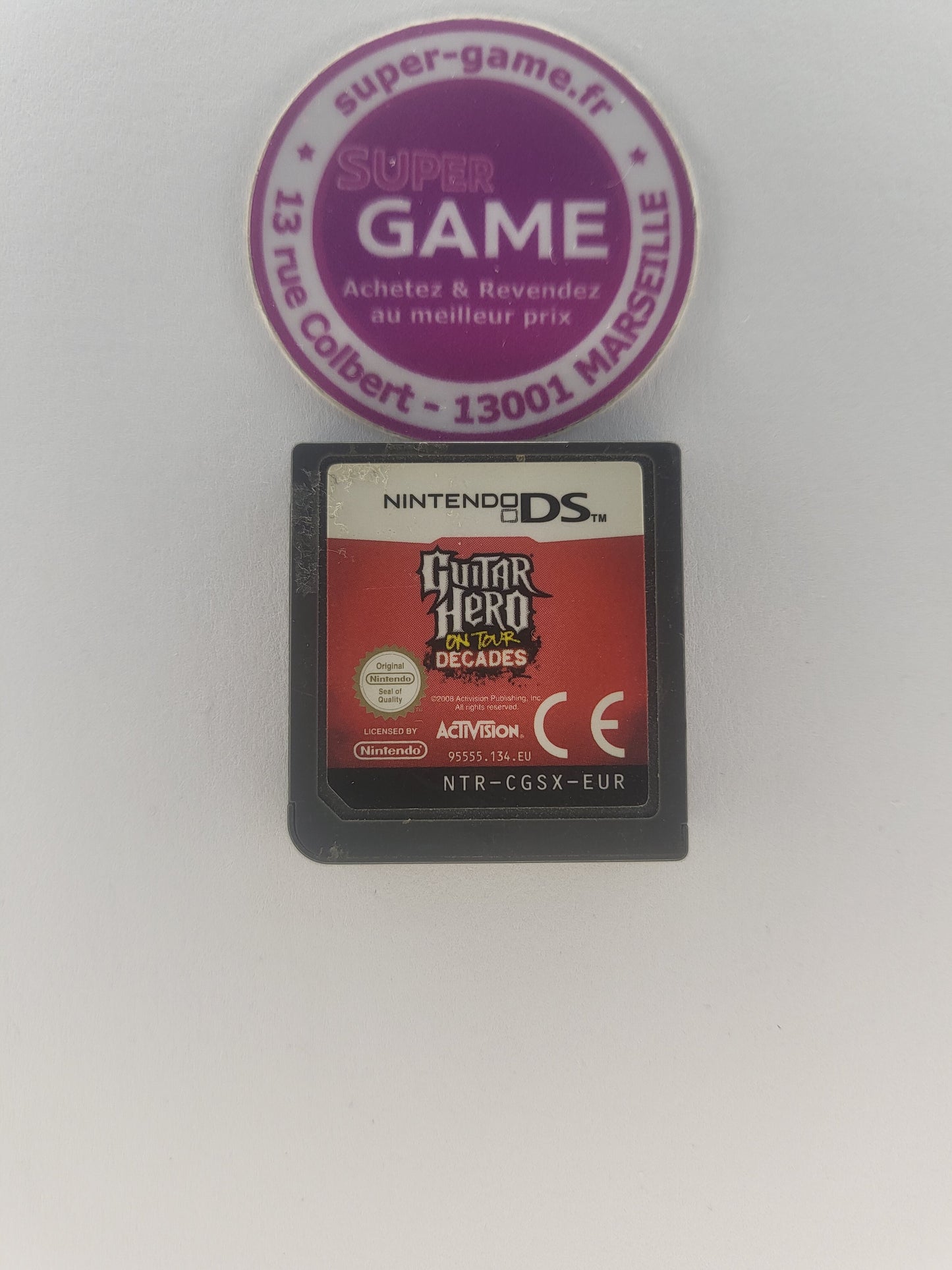 GUITAR HERO ON TOUR DECADES - sans boite - DS