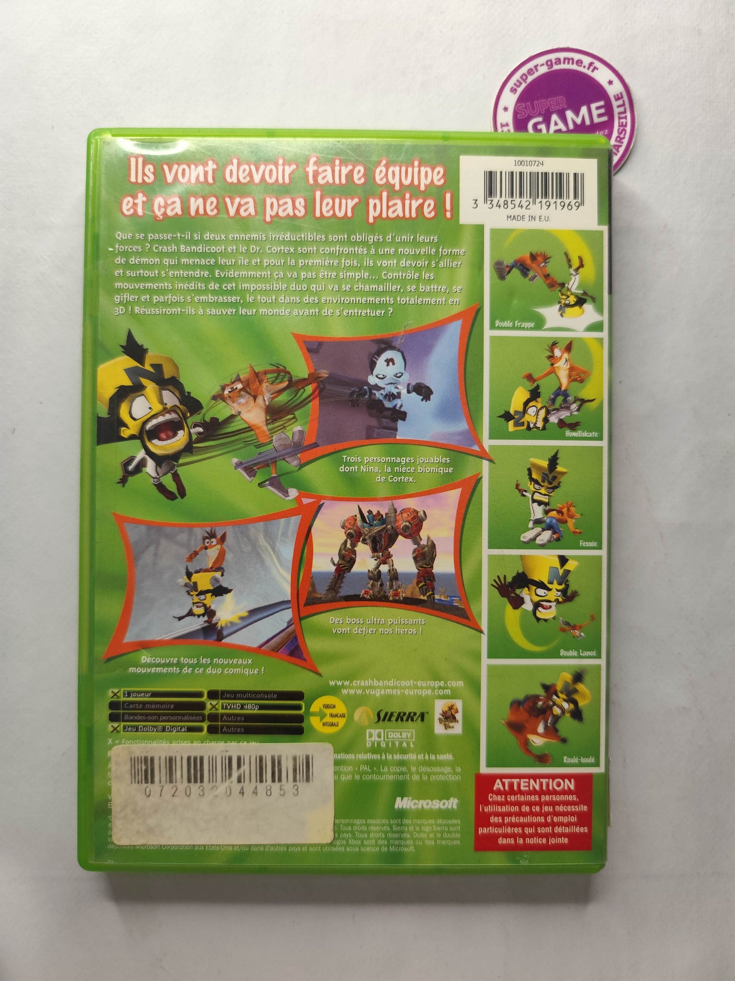 CRASH TWINSANITY - XBOX
