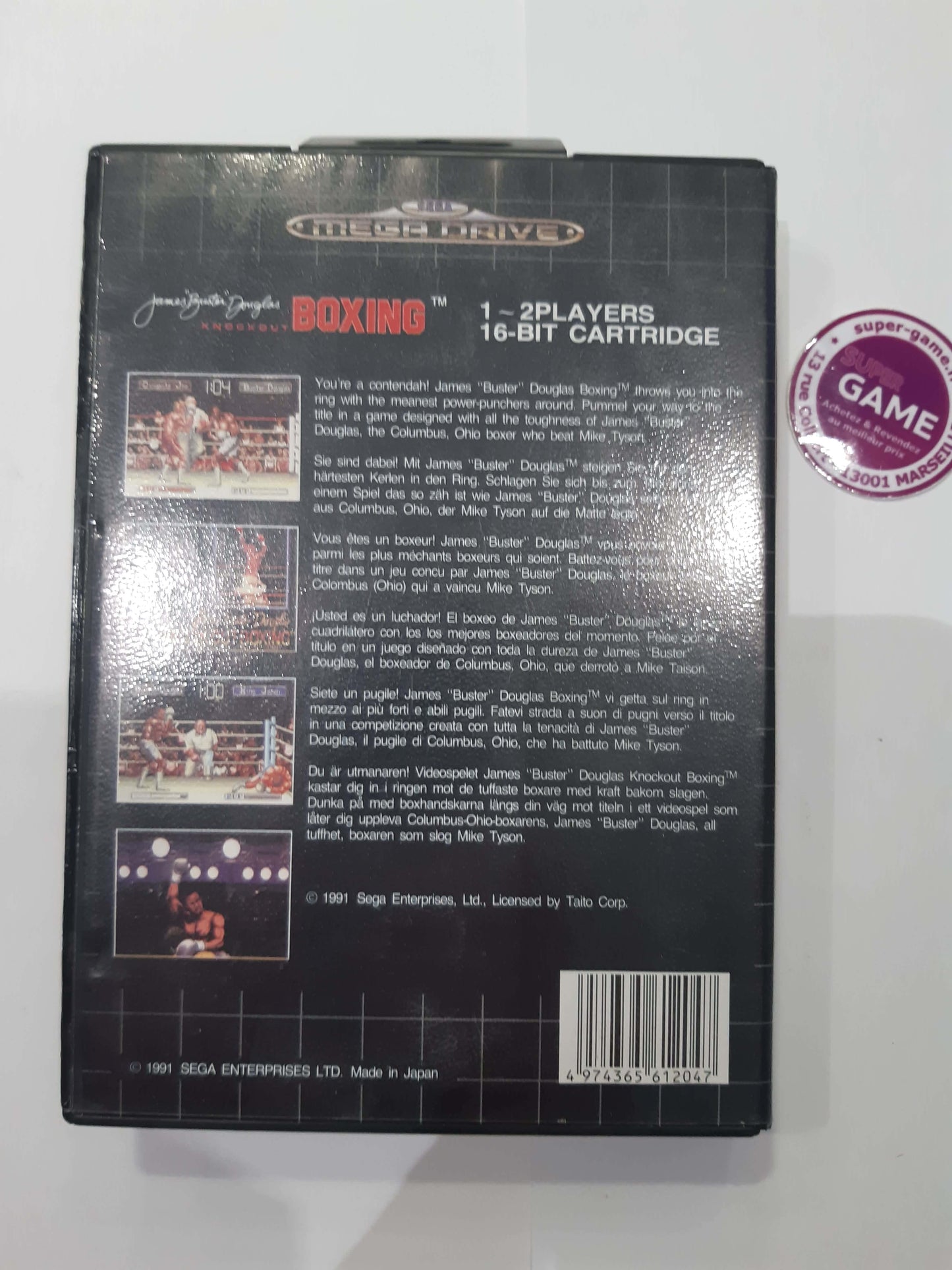 James Buster Douglas Knockout Boxing