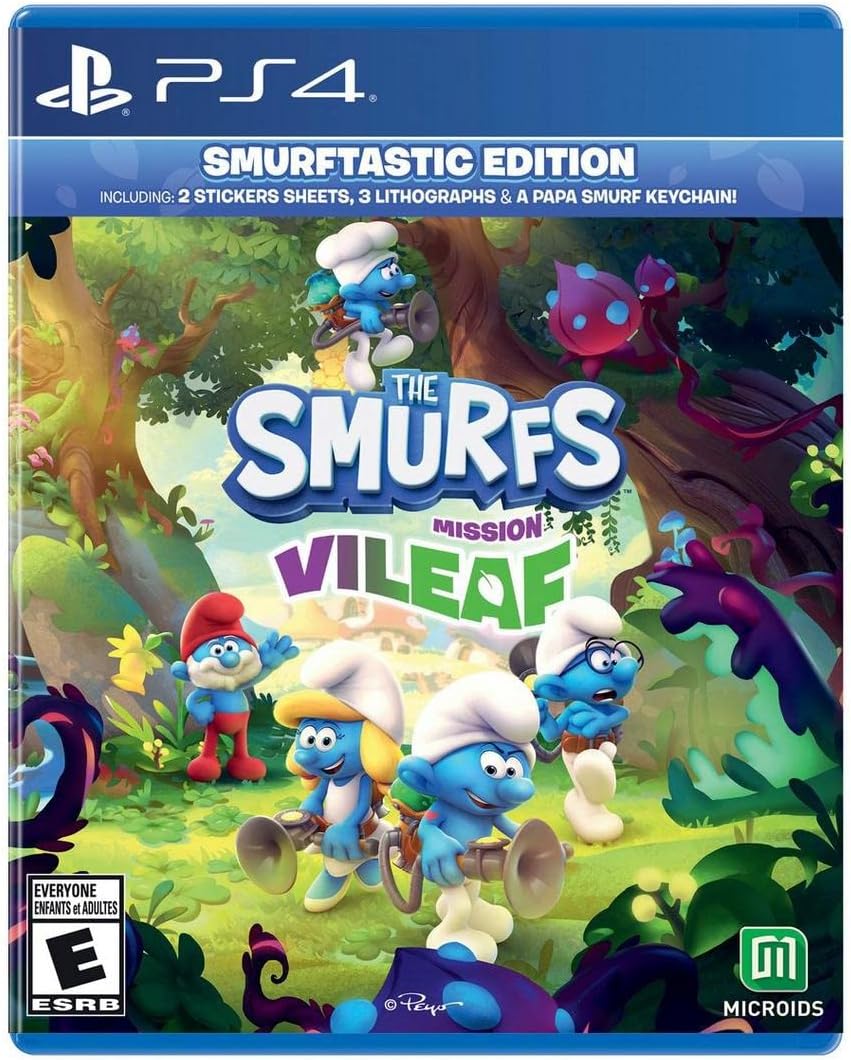 Les Schtroumpfs - The Smurfs Mission Vileaf - PS4