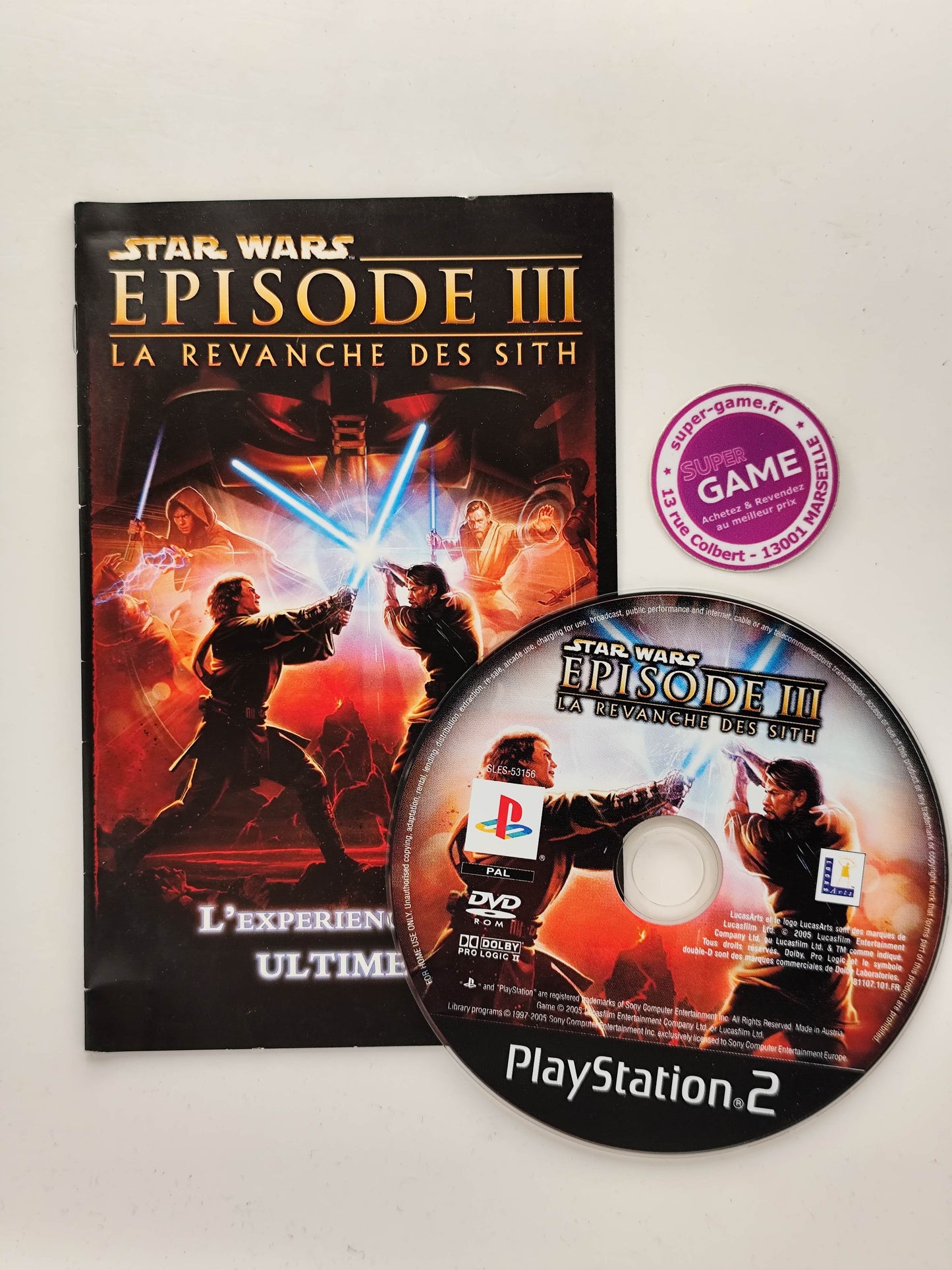 STAR WARS EPISODE 3 LA REVANCHE DES SITH - PS2