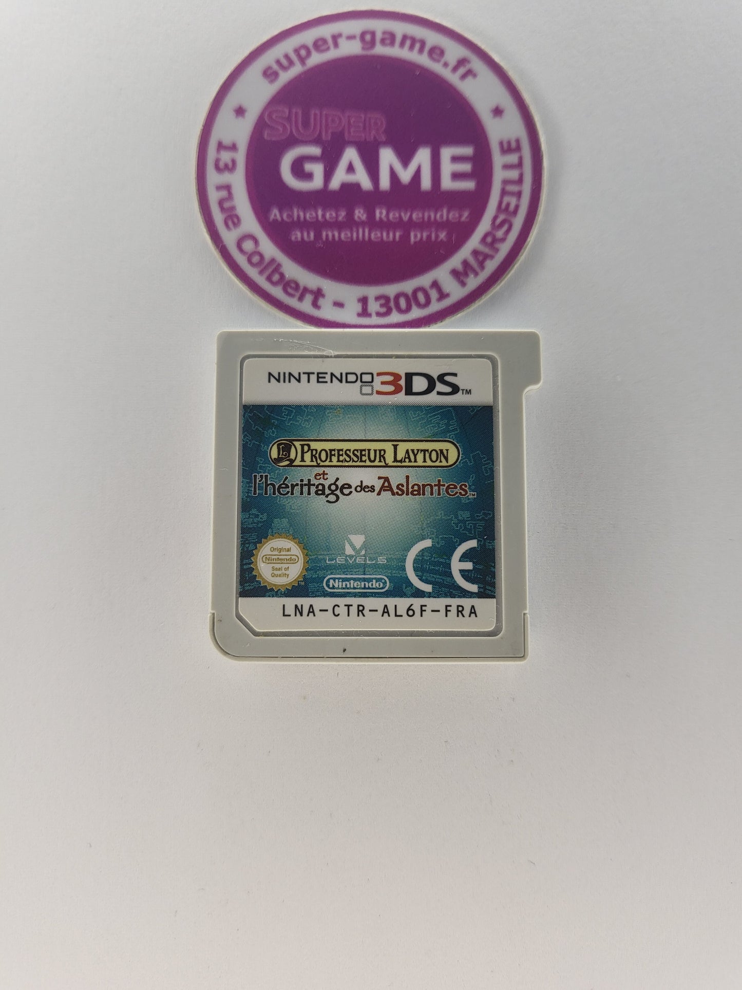 PROFESSEUR LAYTON ET L'HERITAGE DES ATLANTES - sans boite - 3DS