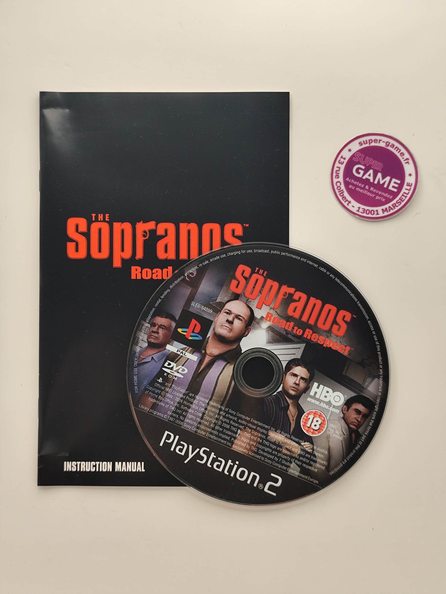 THE SOPRANOS ROAD TO RESPECT - PS2