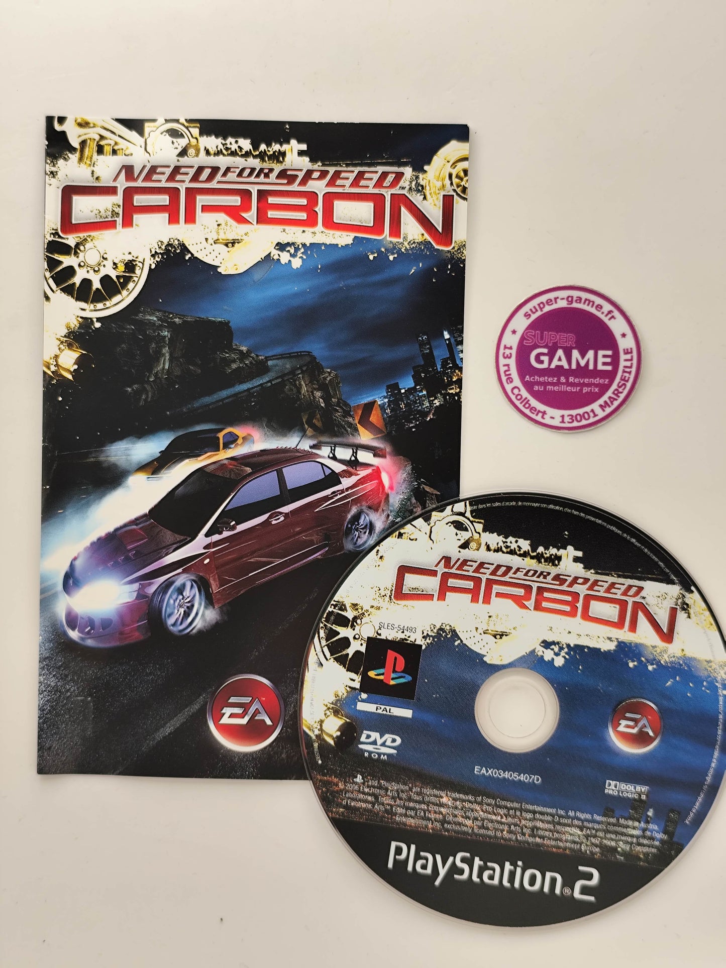 NEED FOR SPEED CARBON - Platinum - PS2