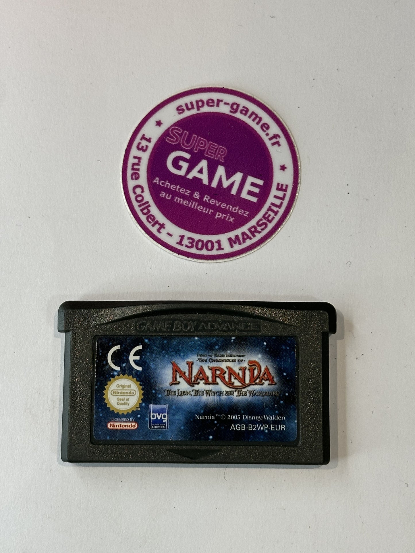 NARNIA THE LION, THE WITCH AND THE WARDROBE - sans boite - GAMEBOY ADVANCE