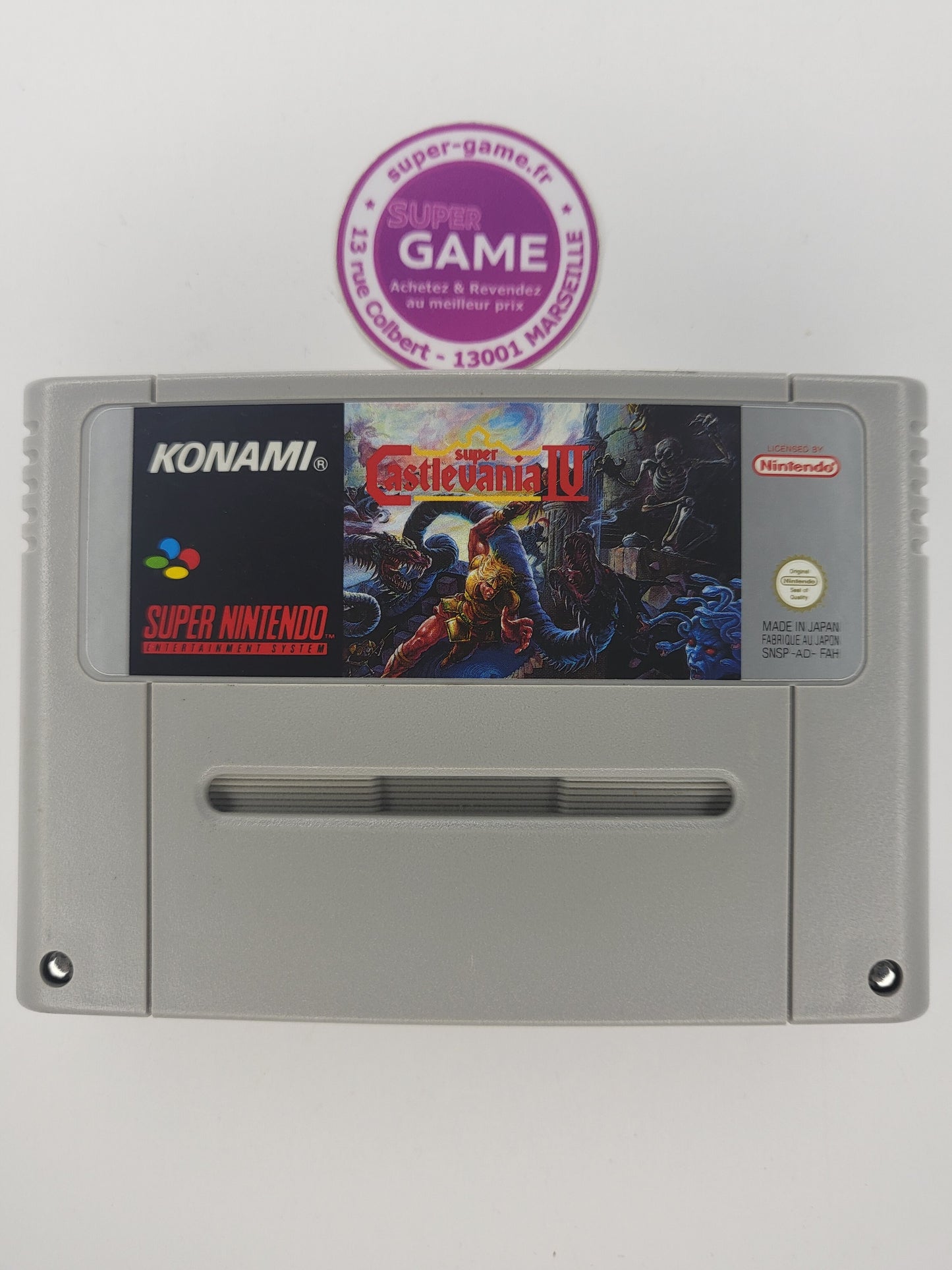 SUPER CASTLEVANIA IV - sans boite - SNES