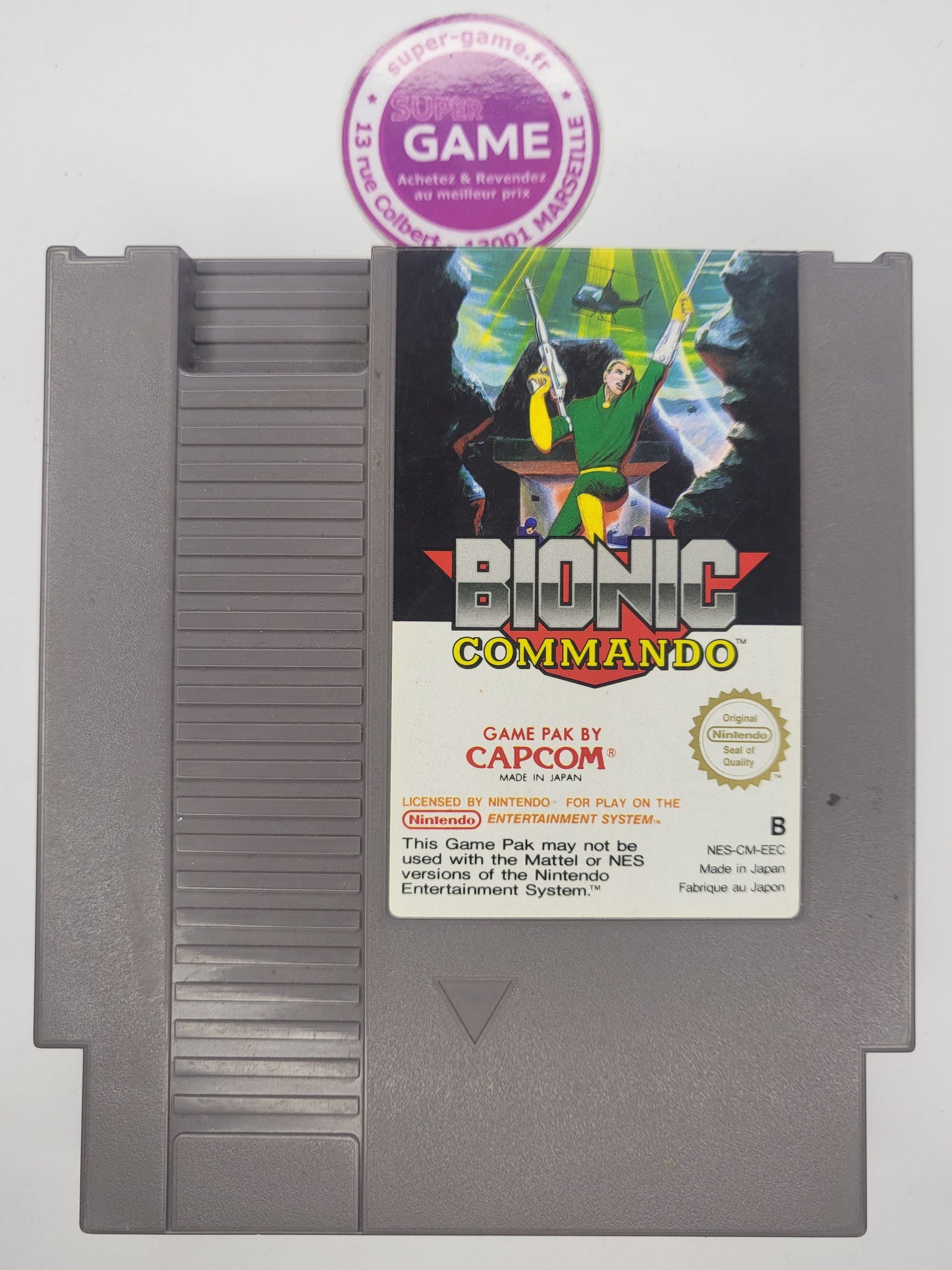 BIONIC COMMANDO - sans boite - NES