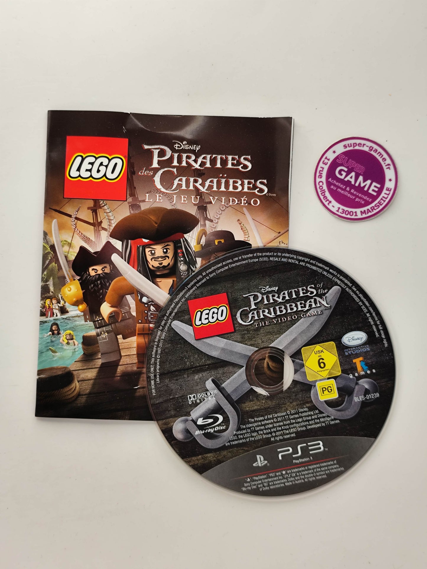 LEGO PIRATES DES CARAIBES - PS3
