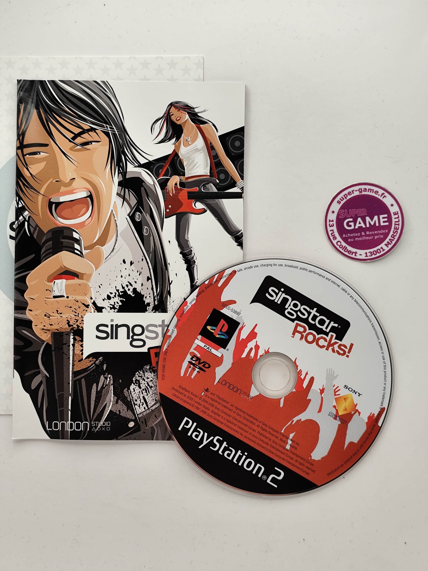 SINGSTAR ROCKS - PS2